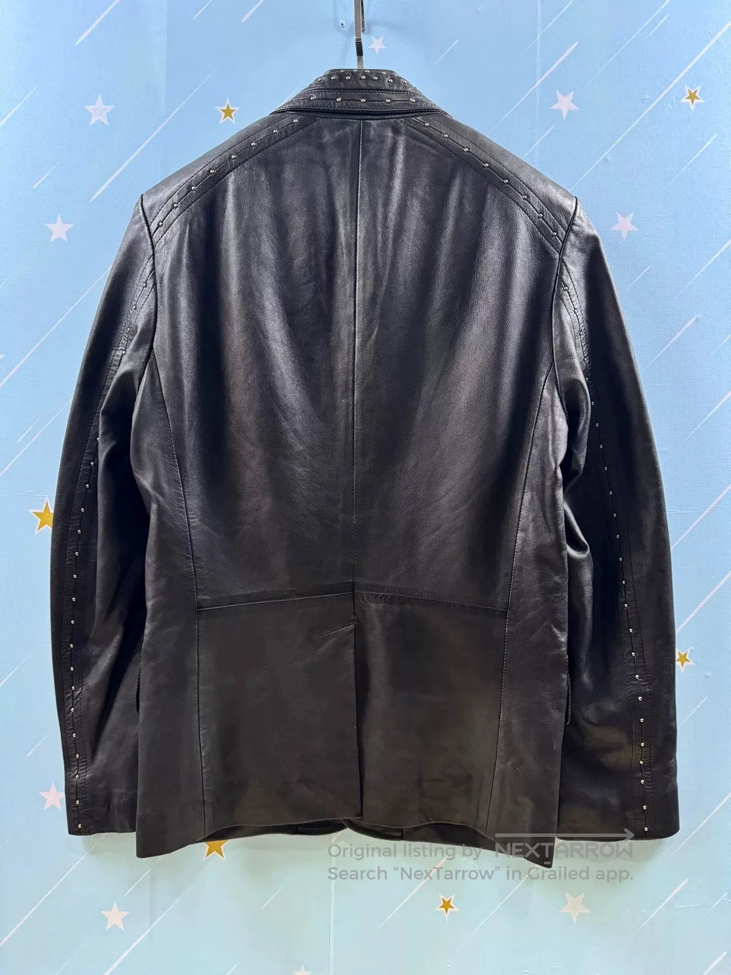 Versace Versace Leather Studded Men's Jacket. Size US S / EU 44-46 / 1 - 2 Thumbnail