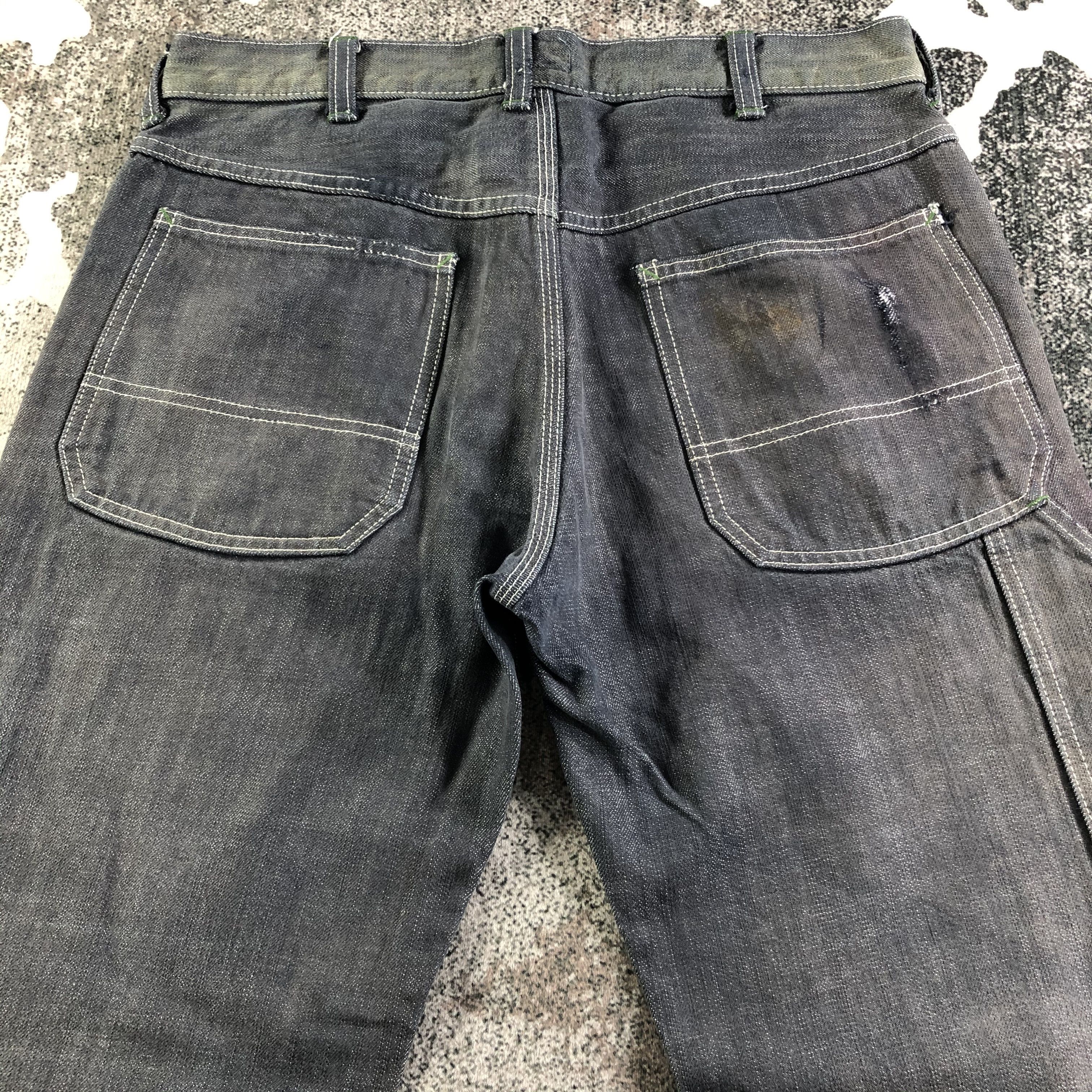Japanese Brand Vintage Japanese Psycho Wheels Carpenter Jeans KJ2936 Size US 32 / EU 48 - 4 Thumbnail