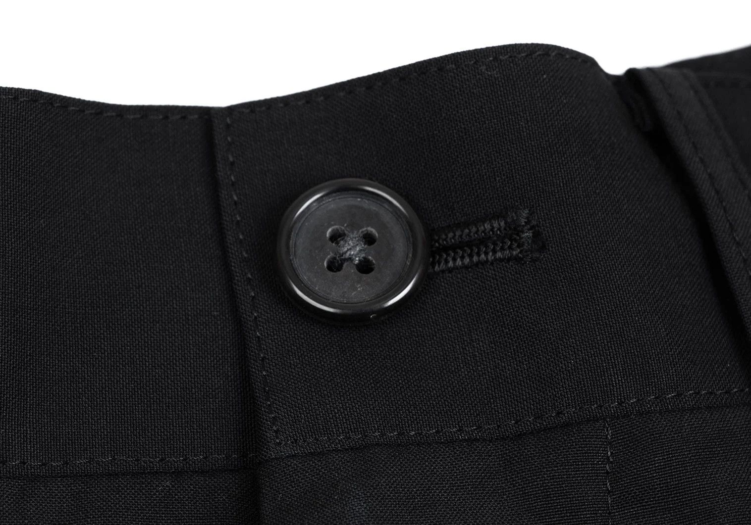 Yohji Yamamoto Yohji Yamamoto Wool Trope Patchwork Pants Size US 30 / EU 46 - 4 Thumbnail