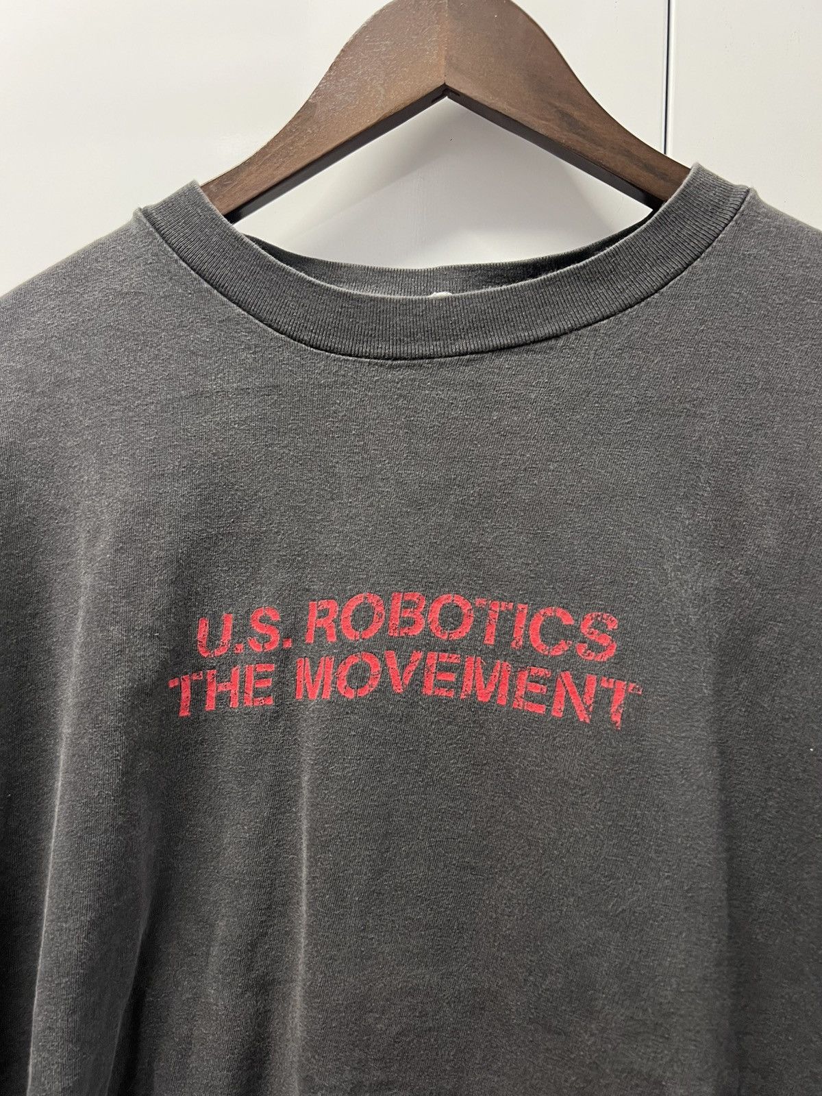 Vintage Y2K 2000's VTG Vintage U.S. Robotics Movement Retro T Shirt Size US L / EU 52-54 / 3 - 6 Thumbnail
