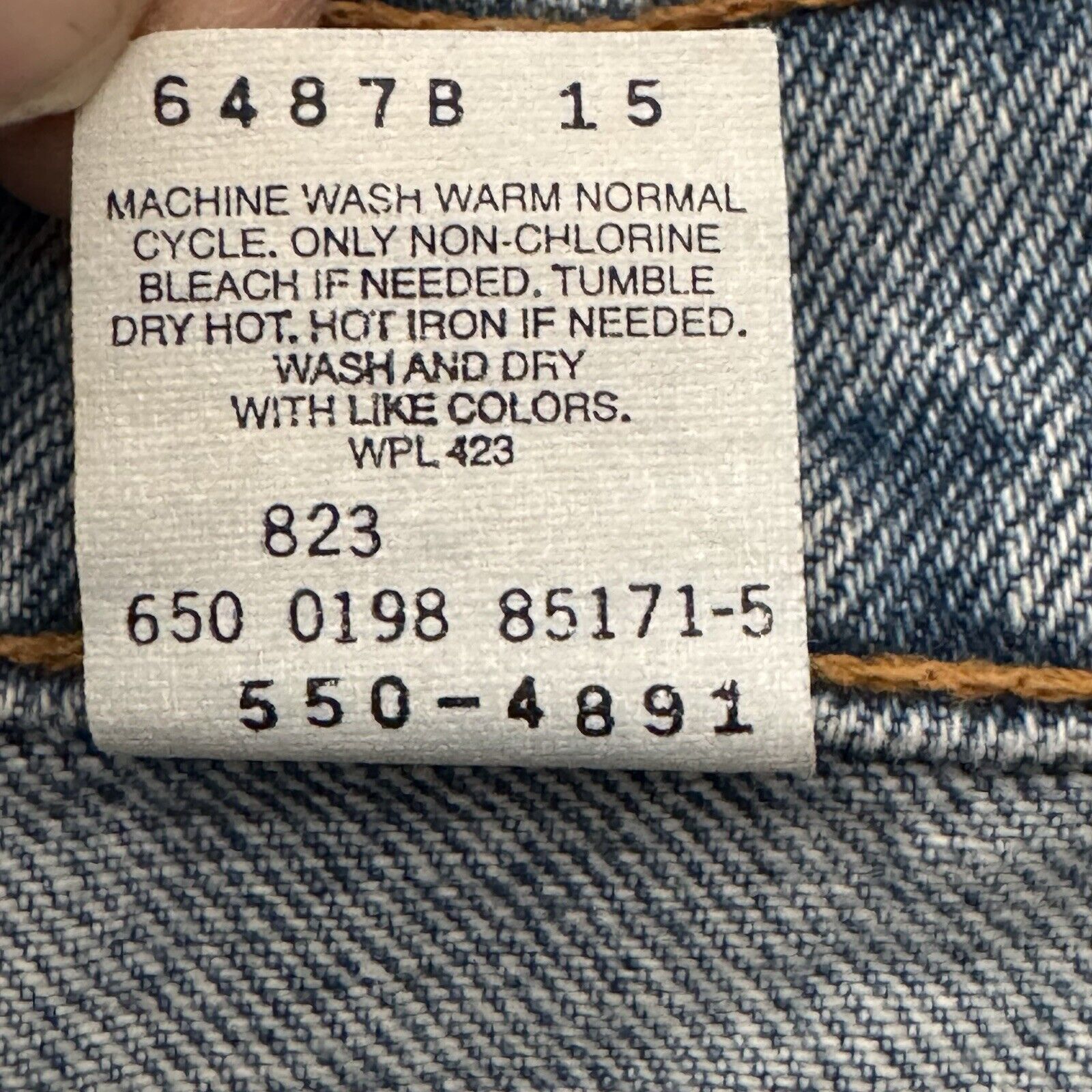 Levi's Levis 90s Y2K Relaxed 550 Jeans Mens 38X30 Baggy Streetwear Size US 38 / EU 54 - 8 Thumbnail