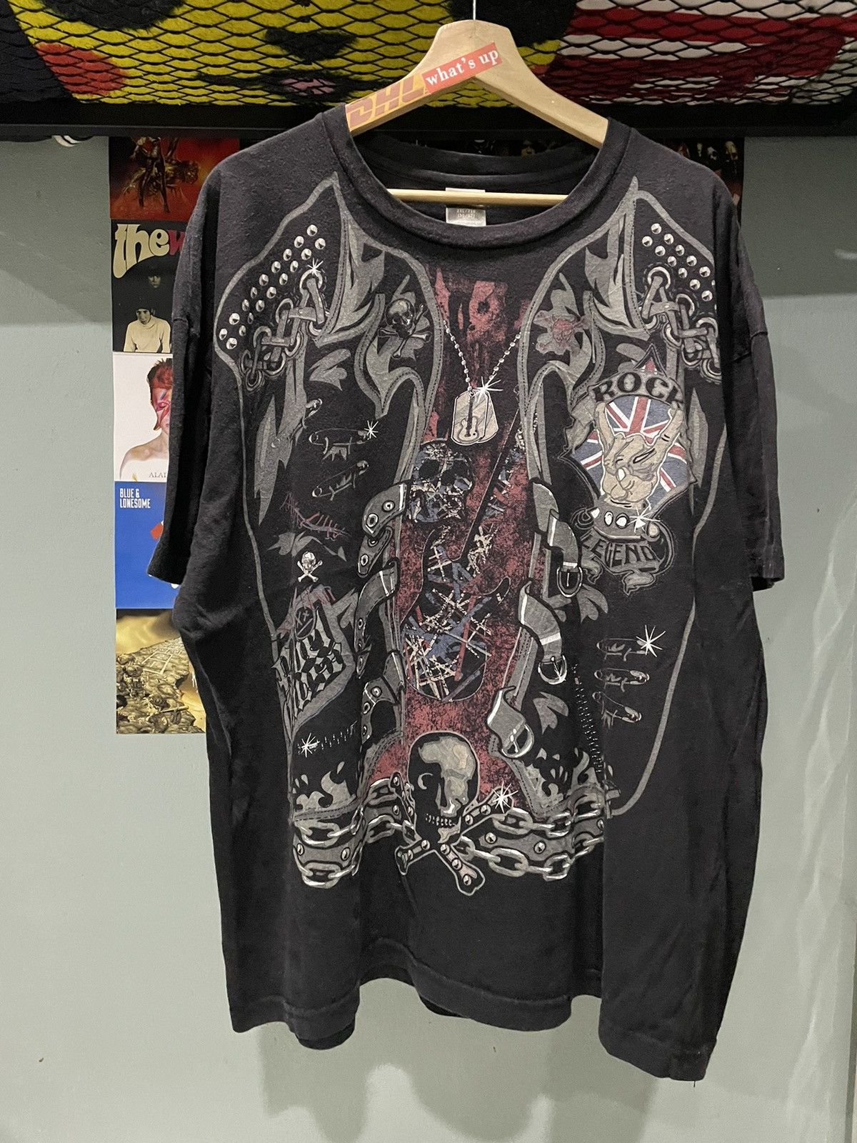 Affliction × Vintage Crazy Affliction Rock Legend Tee Size US XL / EU 56 / 4 - 2 Thumbnail