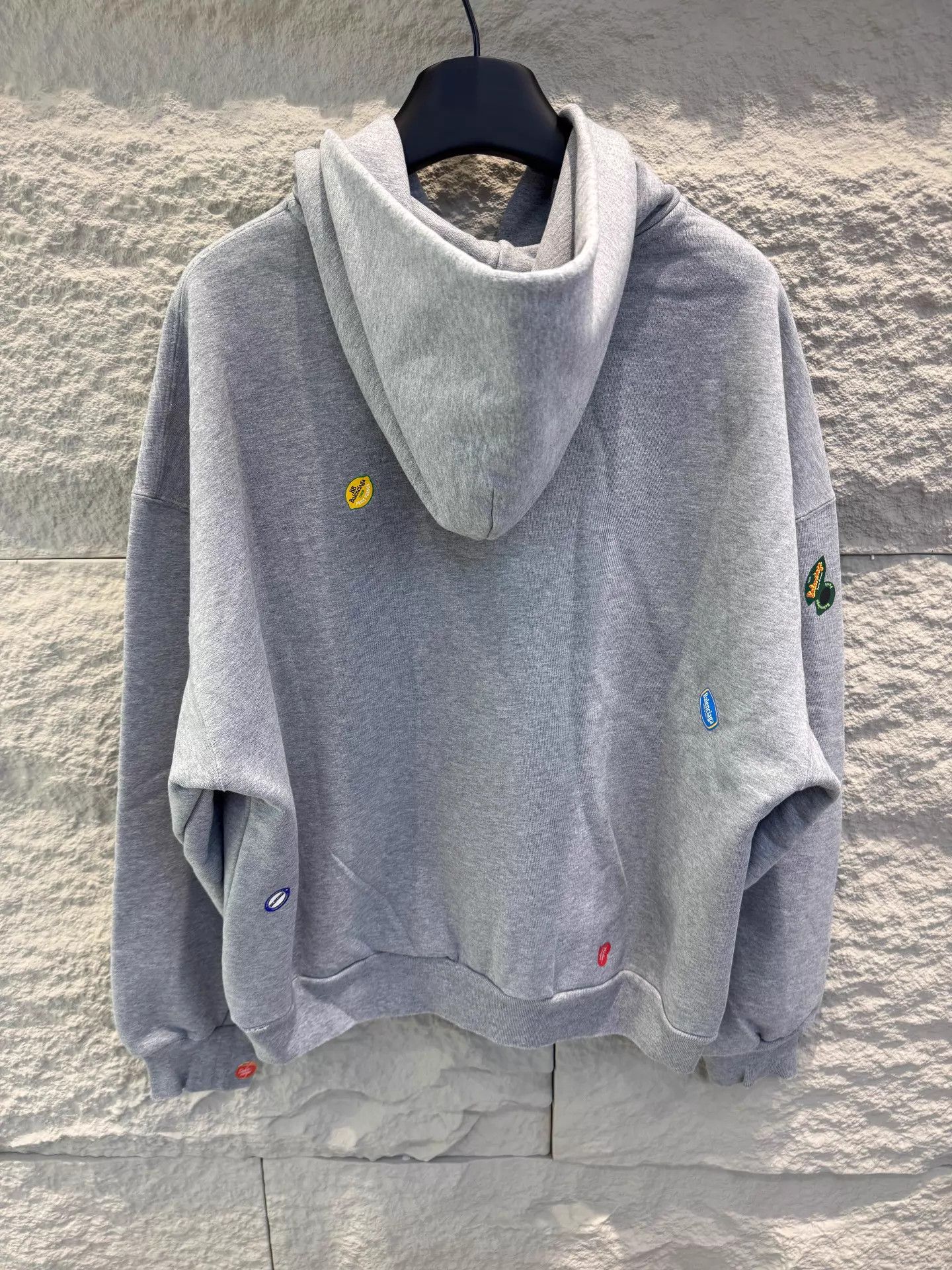 Balenciaga Balenciaga SS25 Cartoon Print Hoodie Gray M Unisex Size US M / EU 48-50 / 2 - 4 Thumbnail
