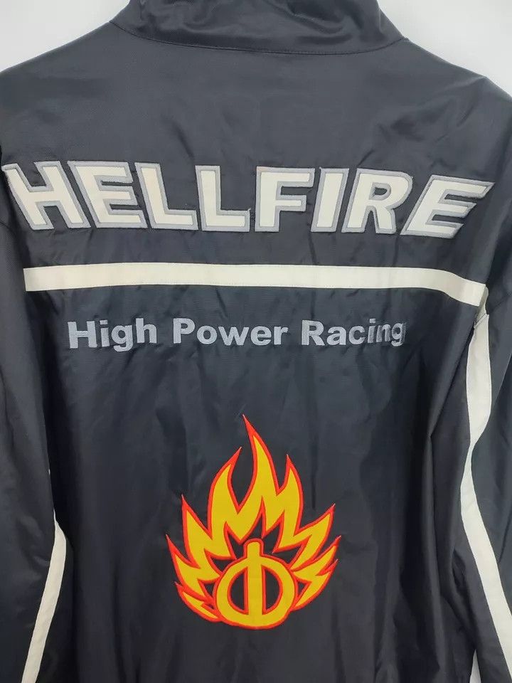 Vintage Vintage Polo Power Racing Hell Fire 90s Men's Motorcycle Size US XXL / EU 58 / 5 - 16 Thumbnail