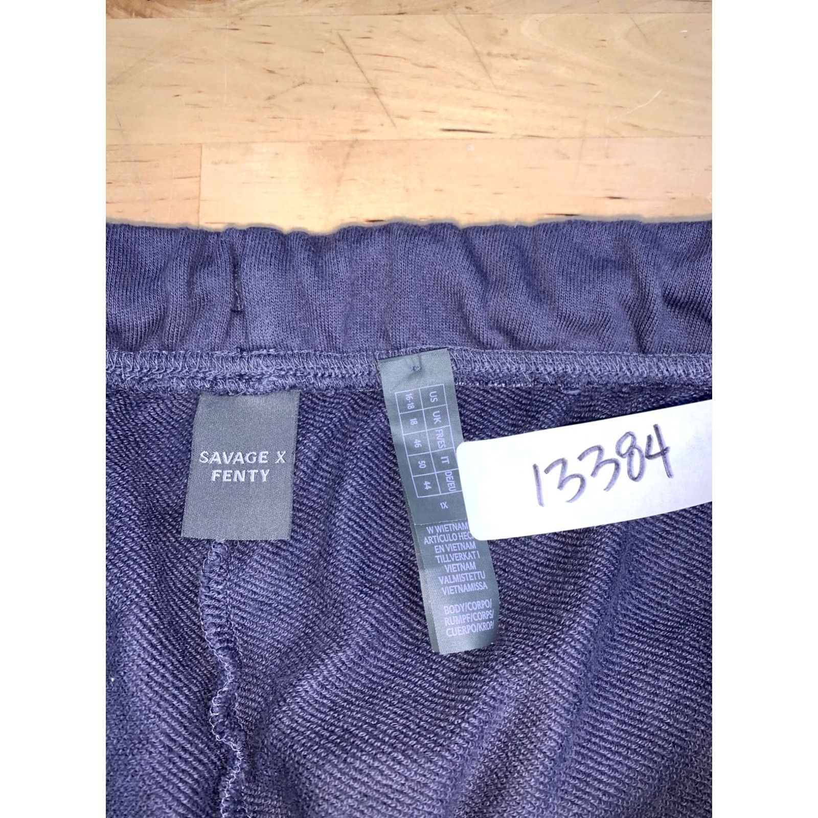 Vintage Savage x Fenty Sweatpants XL Purple Women Size 40" / US 18 - 2 Thumbnail