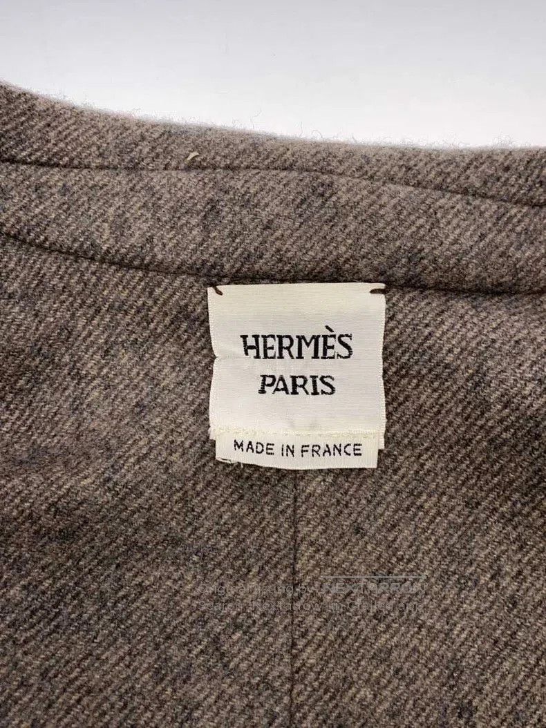 Hermes Hermes Striped cashmere waistcoat Size XS / US 0-2 / IT 36-38 - 3 Thumbnail
