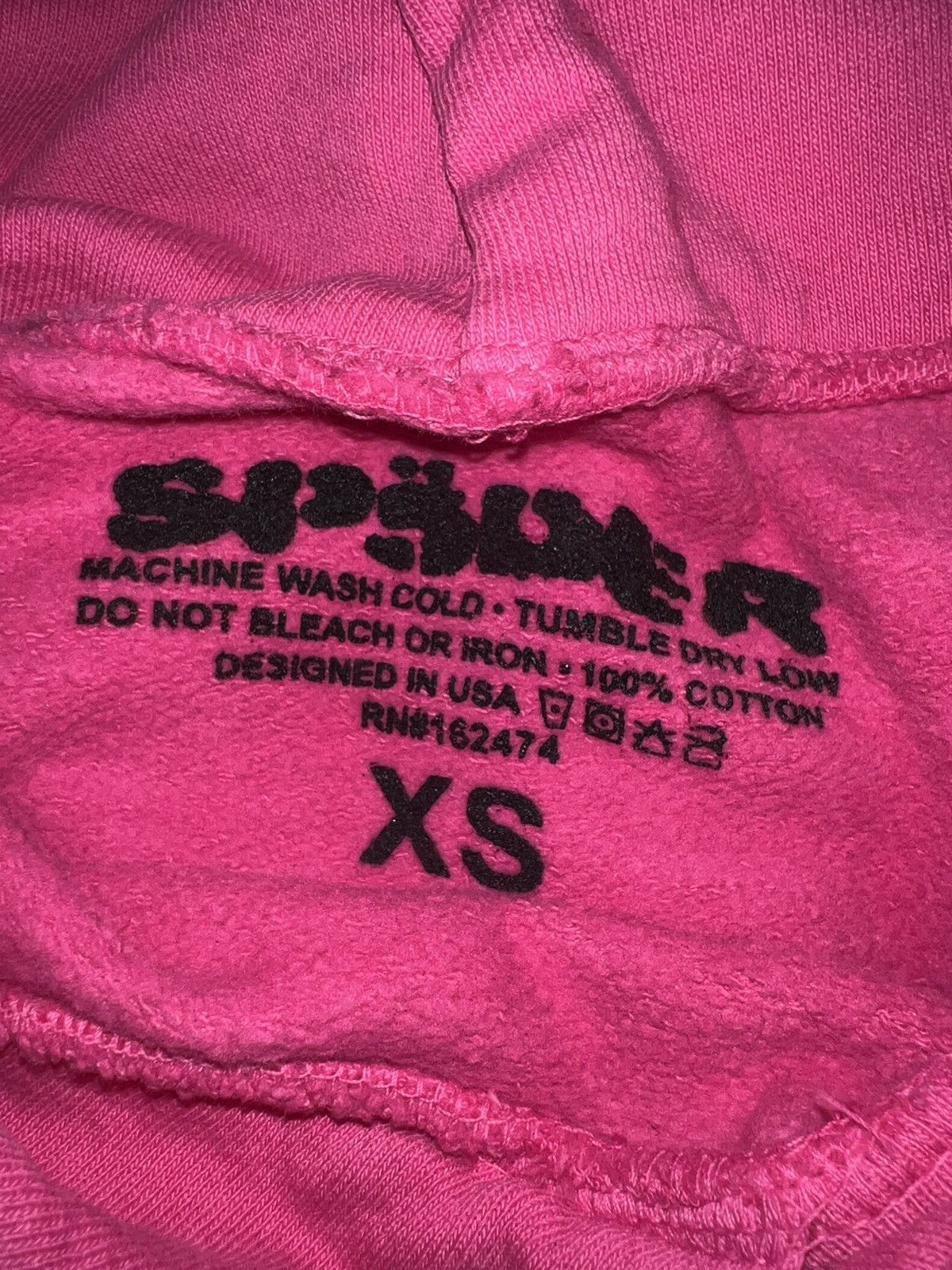 Sp5der Sp5der P*nk Hoodie Size US XS / EU 42 / 0 - 5 Thumbnail