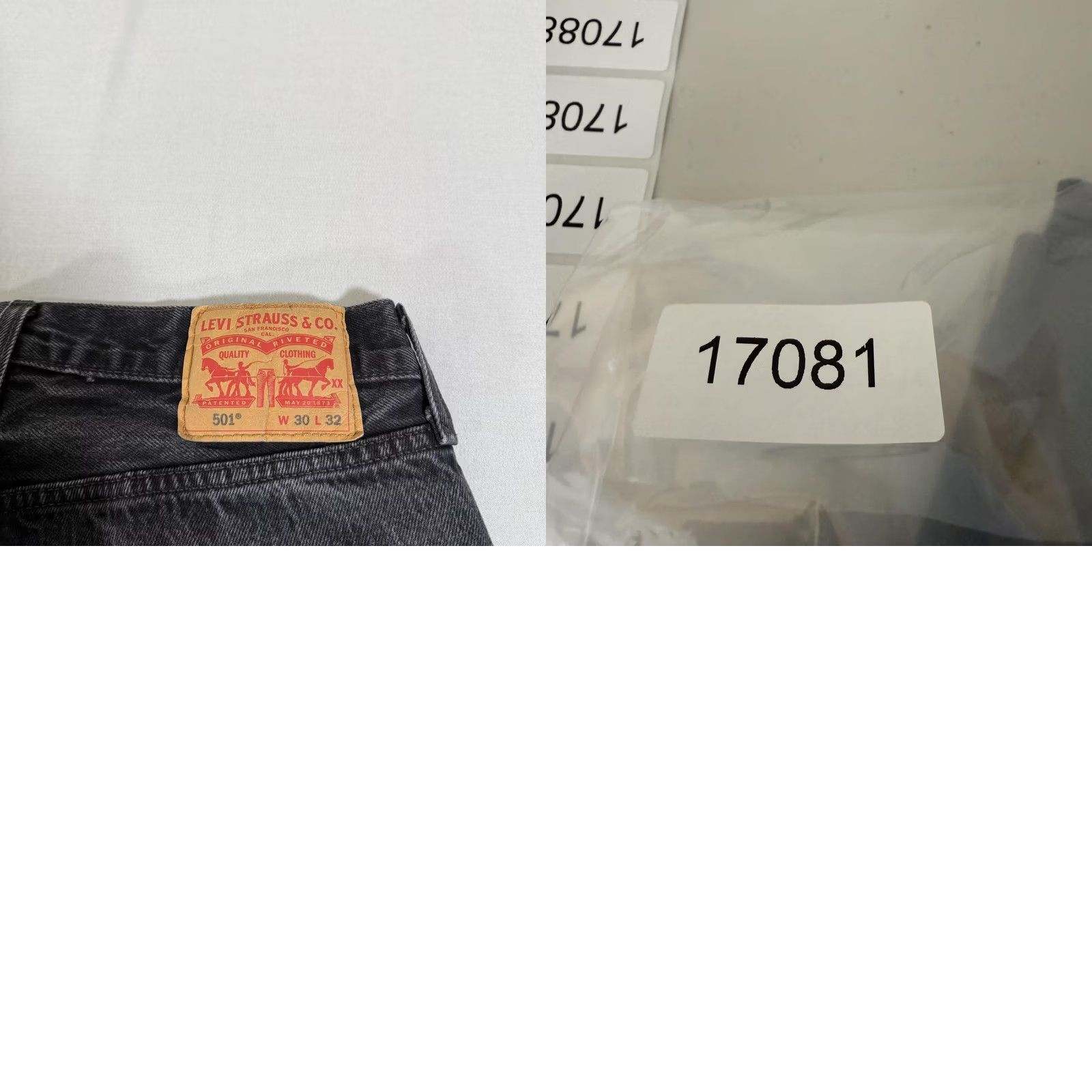 Levi's Levi's Jeans Mens 30x32 Black 501 Straight Fit Denim Pants Cowboy Work Size US 30 / EU 46 - 10 Thumbnail