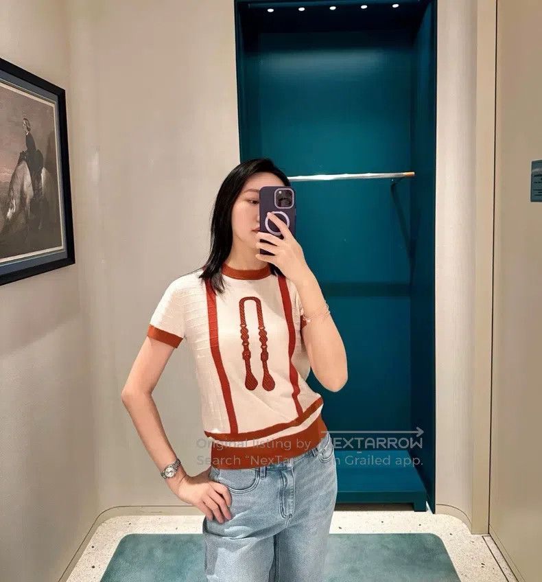 Hermes Hermes Women's 'Training' short-sleeve sweatshirt Size XS / US 0-2 / IT 36-38 - 8 Thumbnail