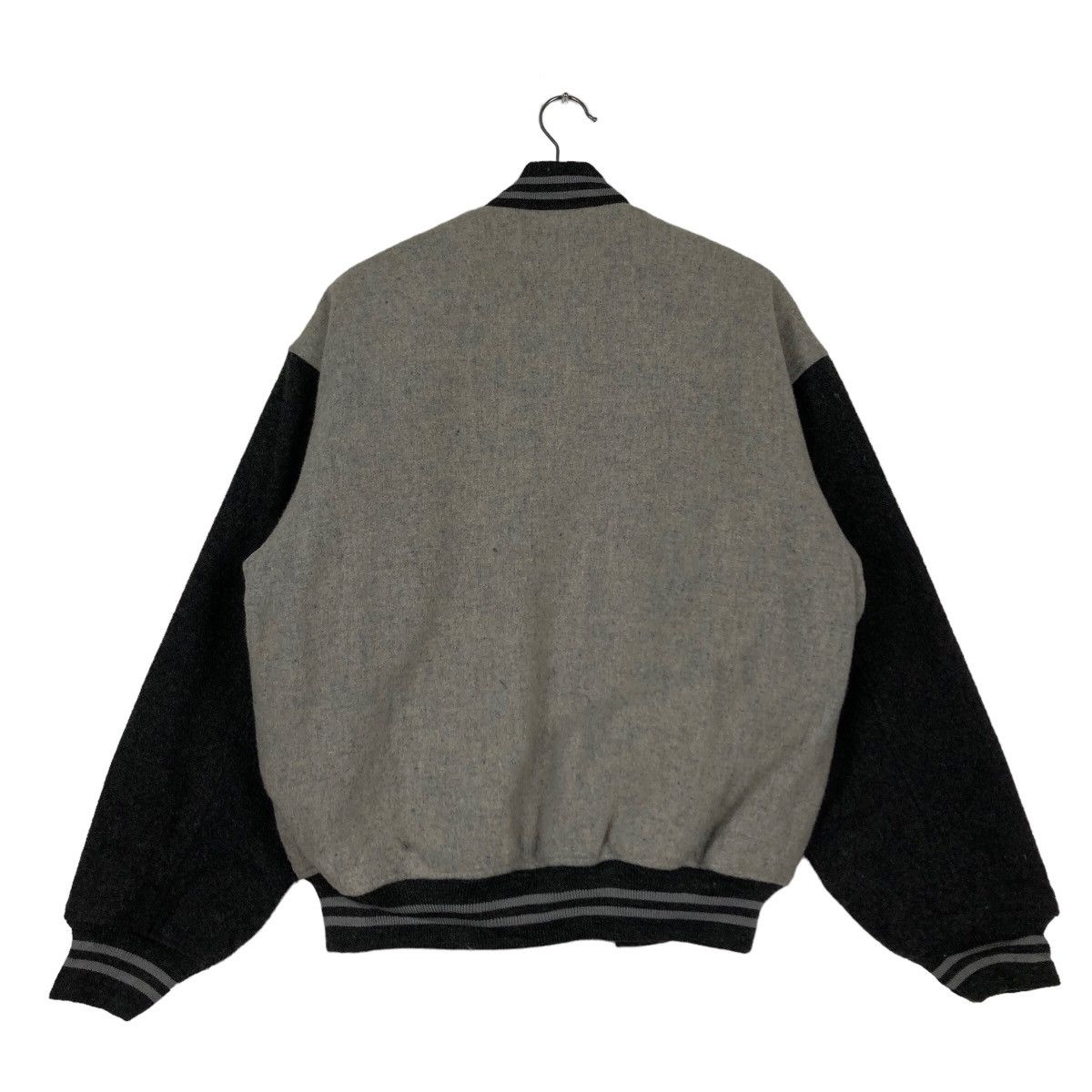 Japanese Brand 🔥90’s Vintage Varsity Jacket Bayleaf Arch Big Wing Bay.A Size US L / EU 52-54 / 3 - 8 Thumbnail