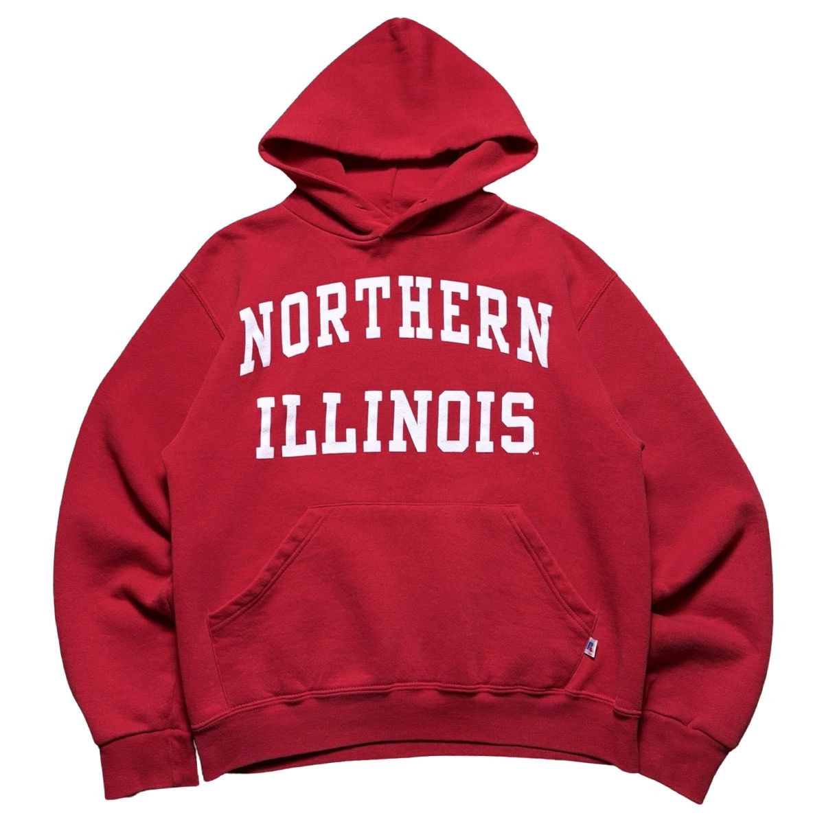 Russell Athletic Vintage Northern Illinois Hoodie Russell Athletic Red Small Size US S / EU 44-46 / 1 - 1 Thumbnail