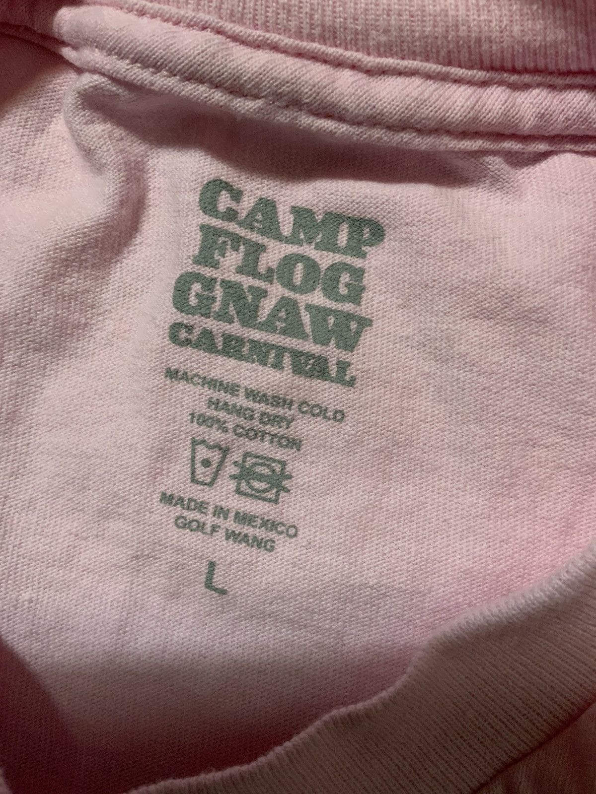 Golf Wang Camp Flog Gnaw Carnival Golf Wang Concert Lineup T-Shirt Size US L / EU 52-54 / 3 - 7 Thumbnail
