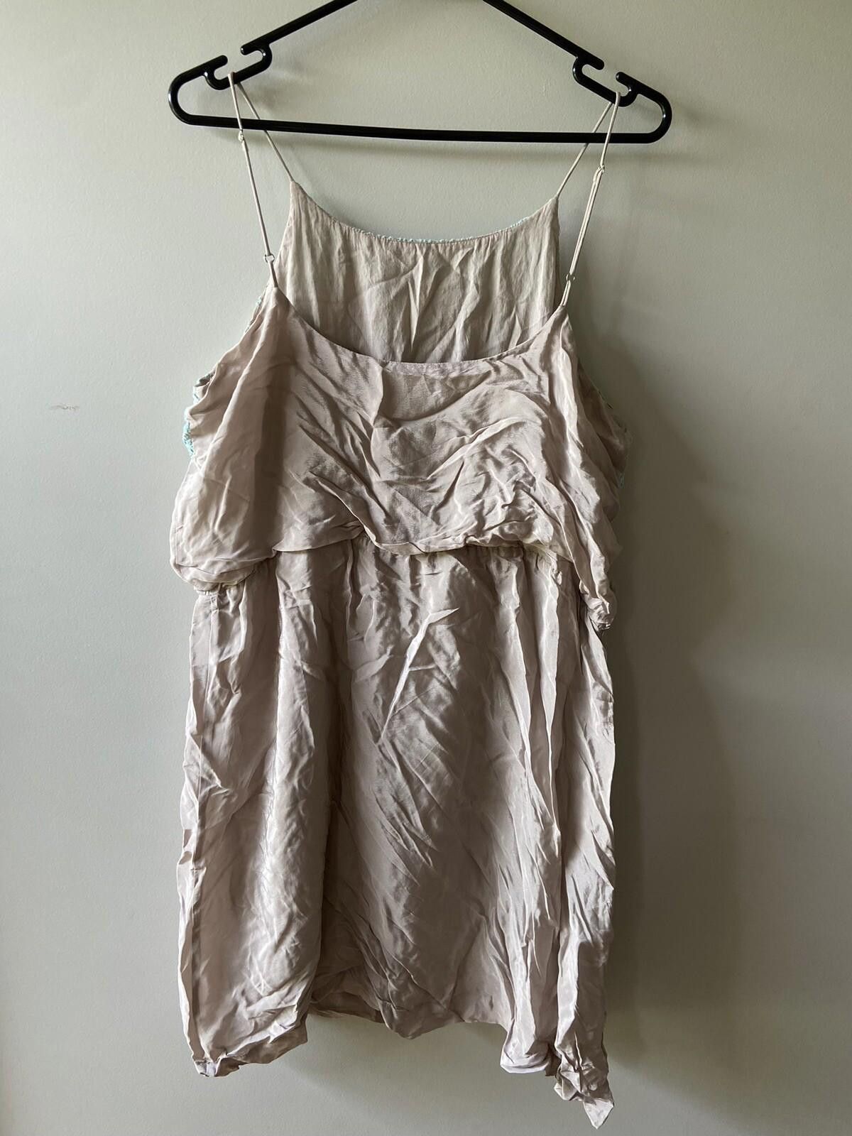 Other Stella Forest Dress Embroid Floral Cut Out-sz 42 fit M/10-12 Size M / US 6-8 / IT 42-44 - 5 Thumbnail