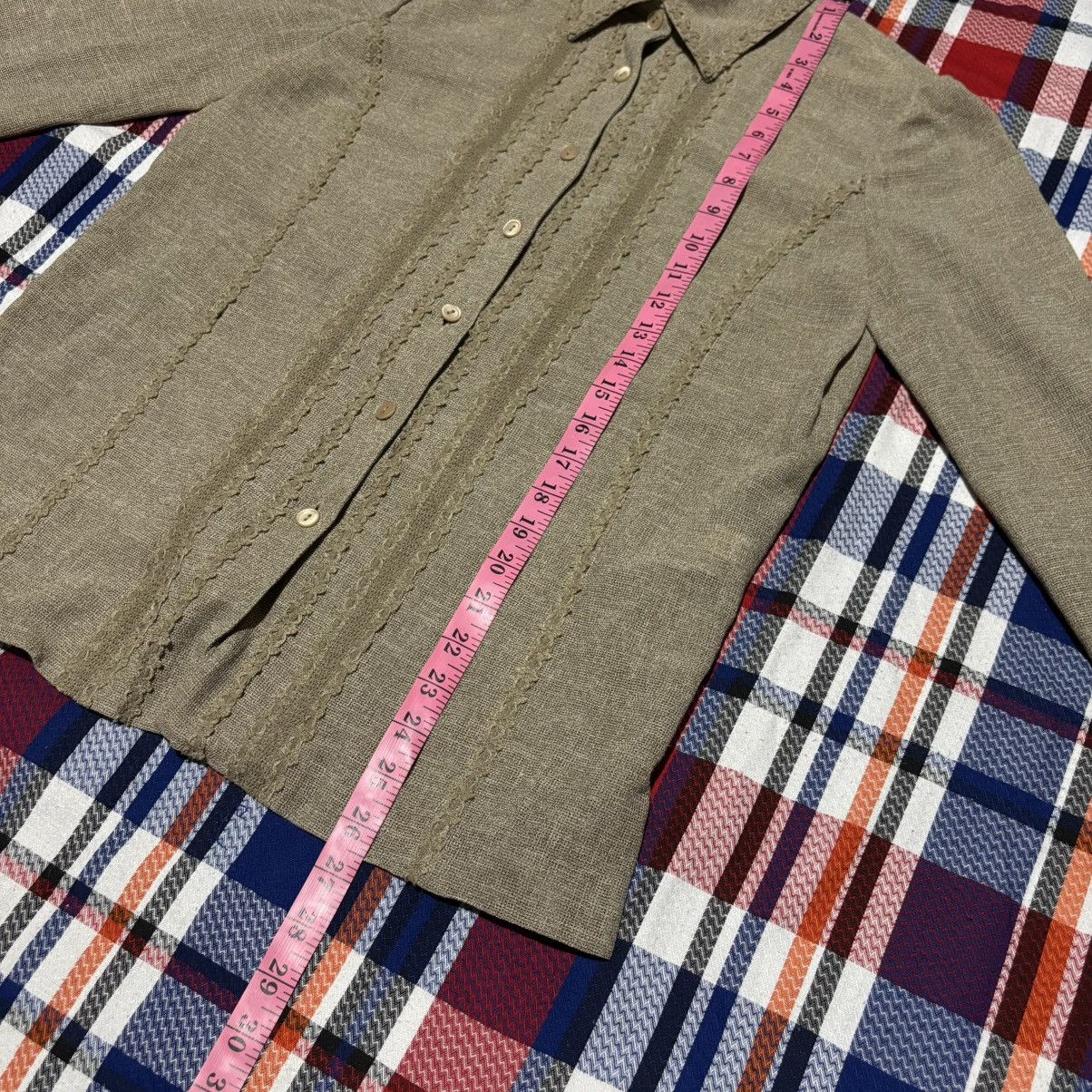 Japanese Brand Vintage Japanese Brand Women’s Shirts Size S / US 4 / IT 40 - 7 Thumbnail