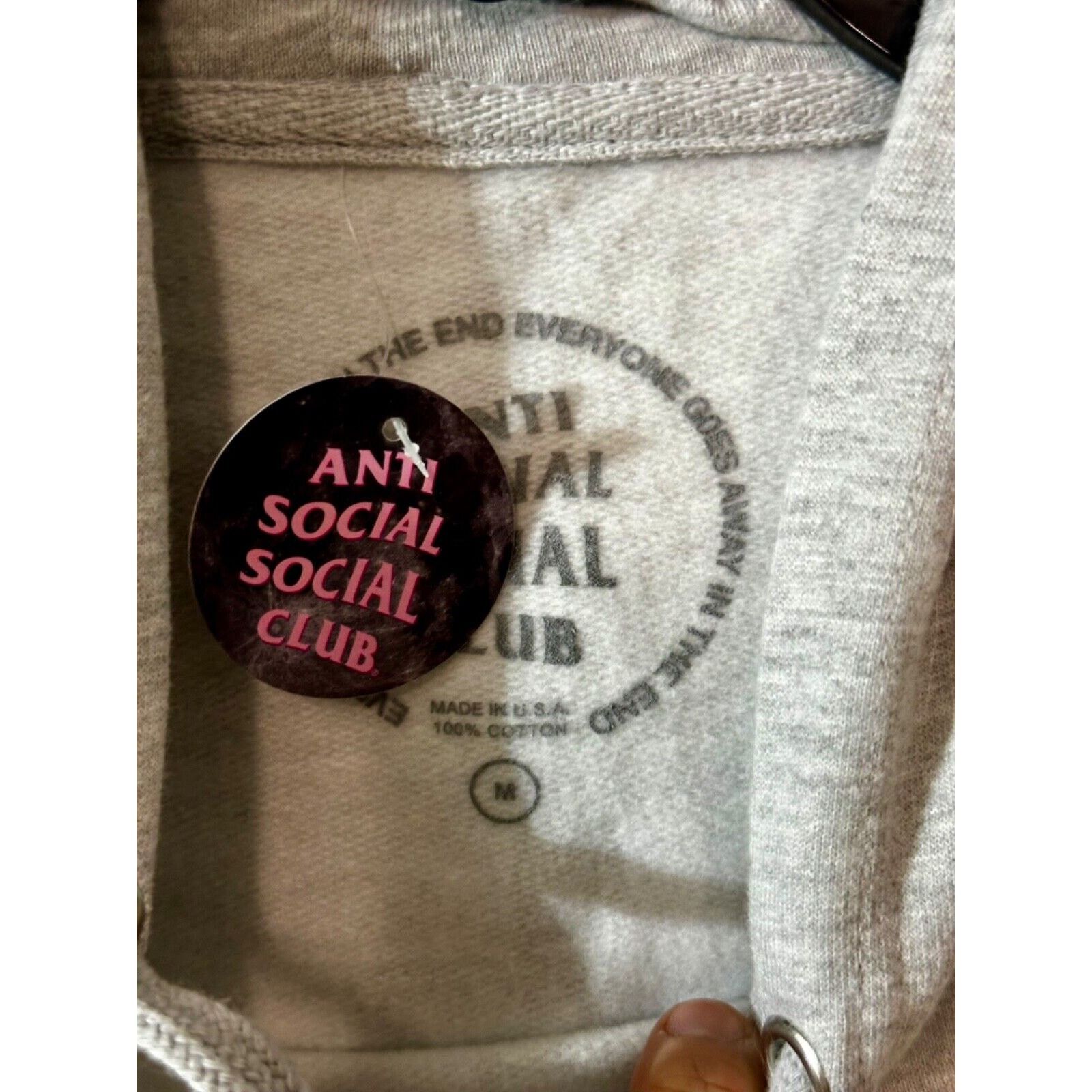Anti Social Social Club Anti Social Social Club Hoodie || Medium | Brand New Size US M / EU 48-50 / 2 - 5 Thumbnail