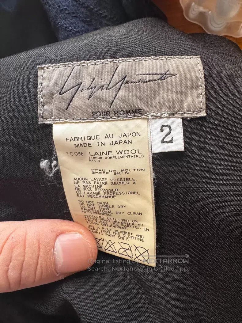 Yohji Yamamoto Yohji Yamamoto size 2 15ss pants Size US 28 / EU 44 - 5 Thumbnail