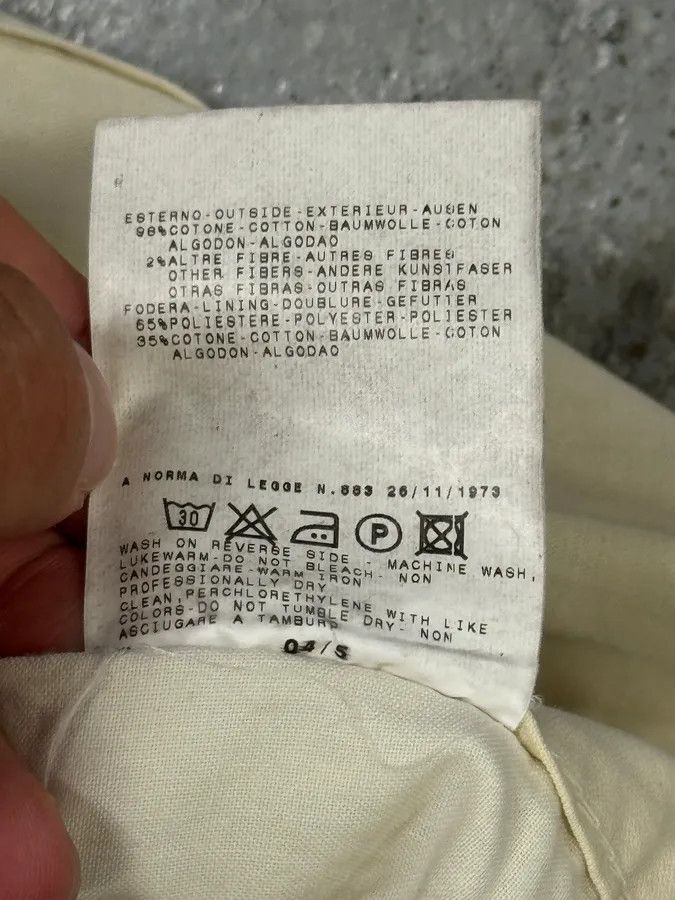 Versace AW2004 Versace Overprint White Pants Size US 28 / EU 44 - 6 Thumbnail