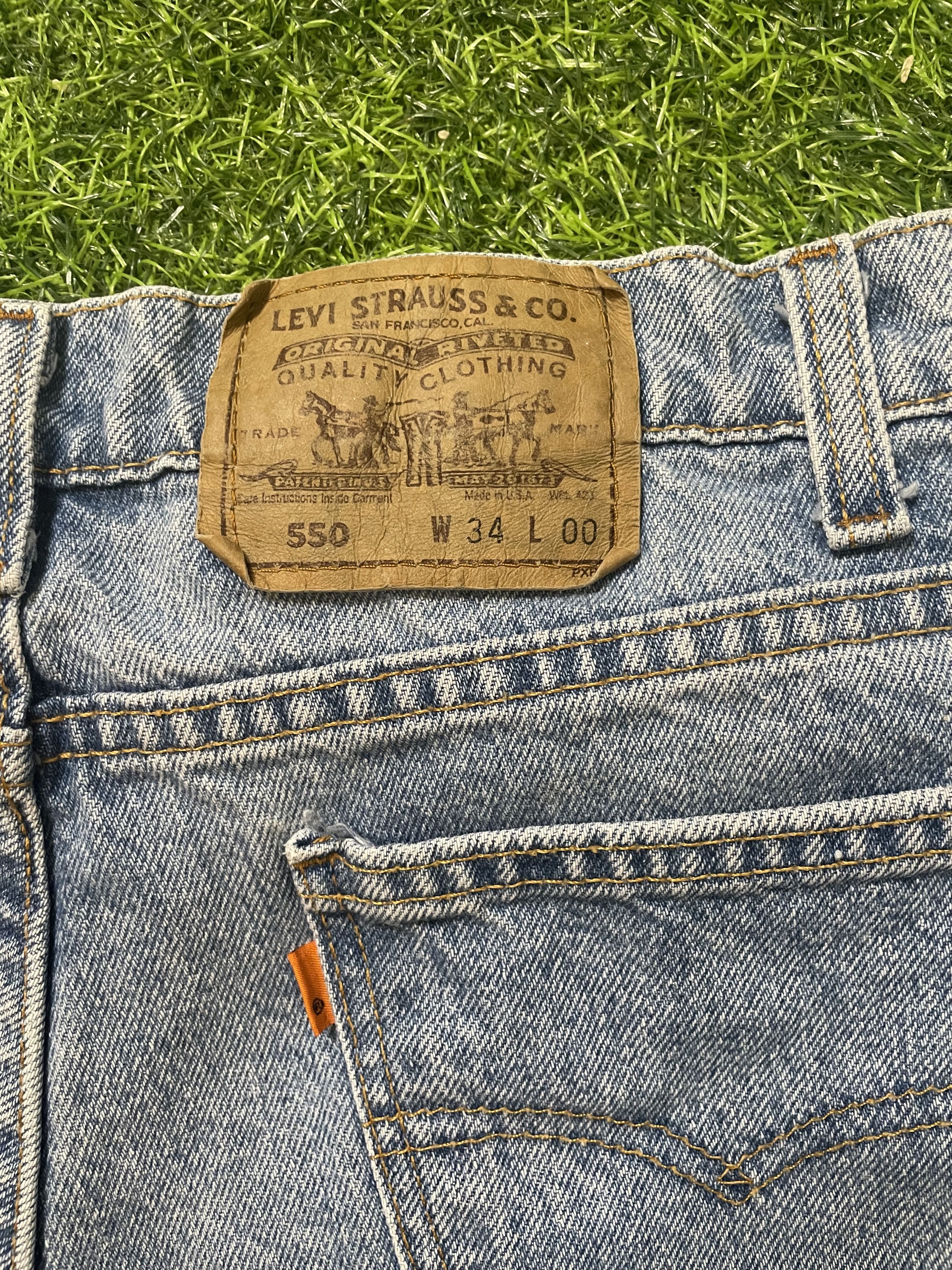 Levi's Vintage Clothing Levi's Orange tab Vintage 90s Jean shorts Size US 34 / EU 50 - 8 Thumbnail