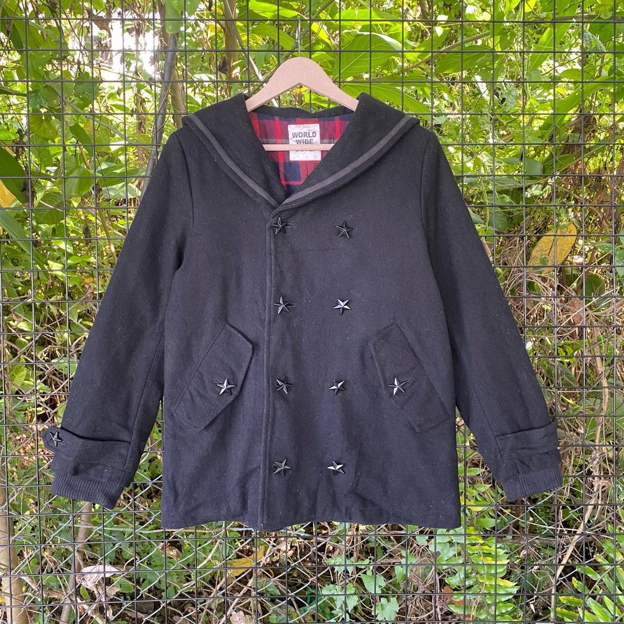 If Six Was Nine × Japanese Brand × Le Grande Bleu (L.G.B.) Vintage Punk Gothic Scribble Spellout Black Jacket Size US S / EU 44-46 / 1 - 1 Thumbnail