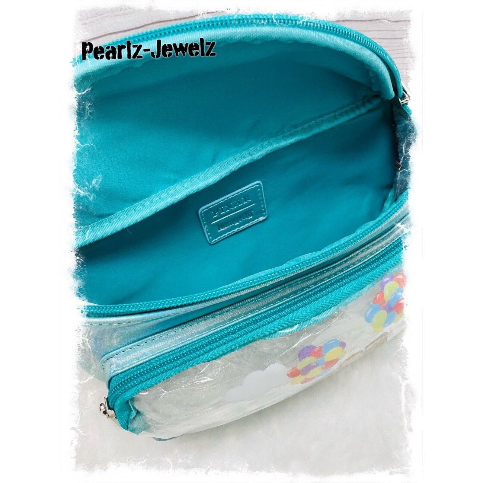 Disney Loungefly Pixar Up Adventure Holographic Shiny Fanny Pack Bo Size ONE SIZE - 3 Thumbnail