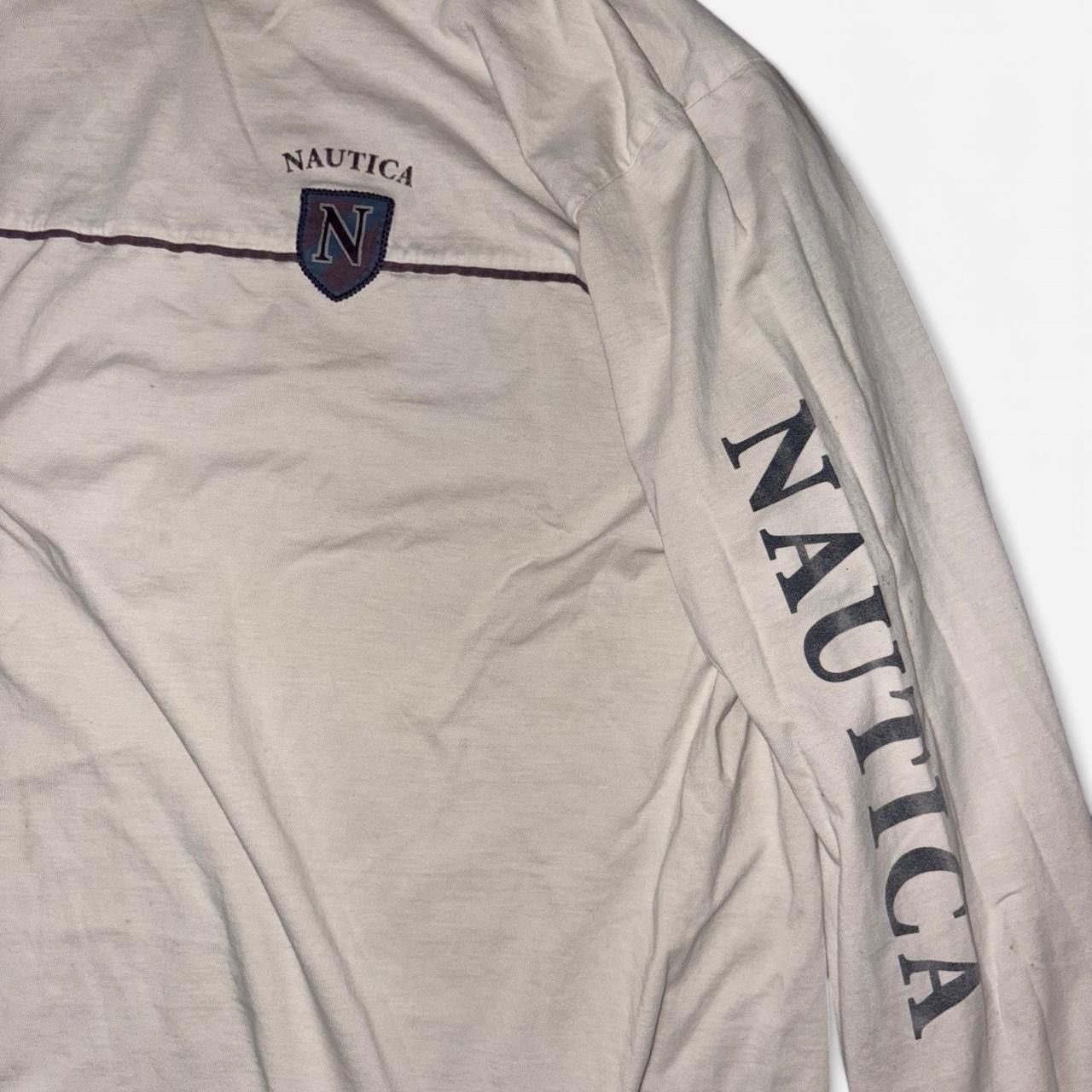 Nautica × Vintage Rare Nautica - Long Sleeve T shirt - Size L Size US L / EU 52-54 / 3 - 2 Thumbnail