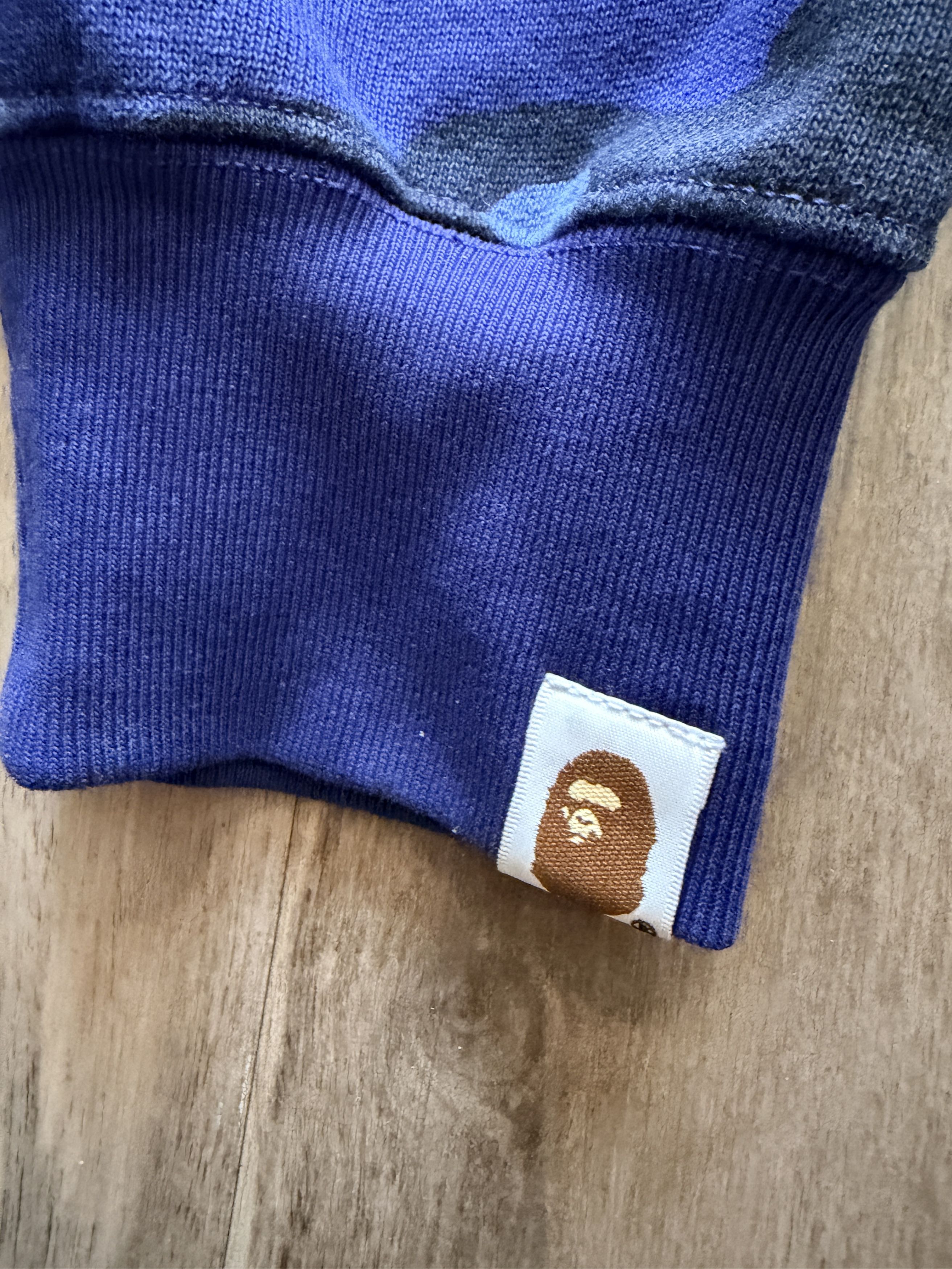 Bape Bape x Mr. Shark Full Zip Hoodie Navy Size US M / EU 48-50 / 2 - 17 Thumbnail