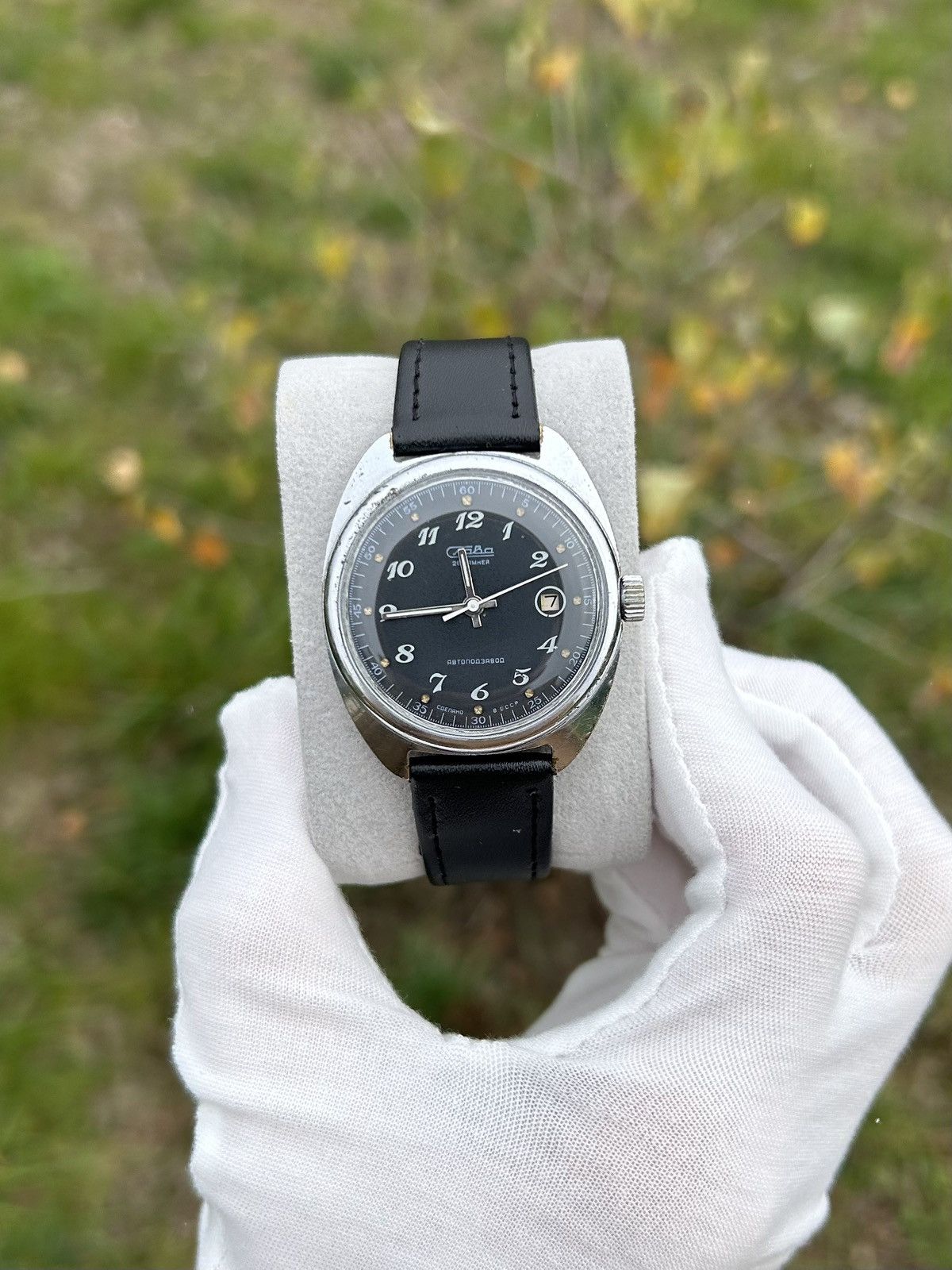 Vintage × Watch × Watches Vintage Watch Slava USSR Soviet Mechanical ...