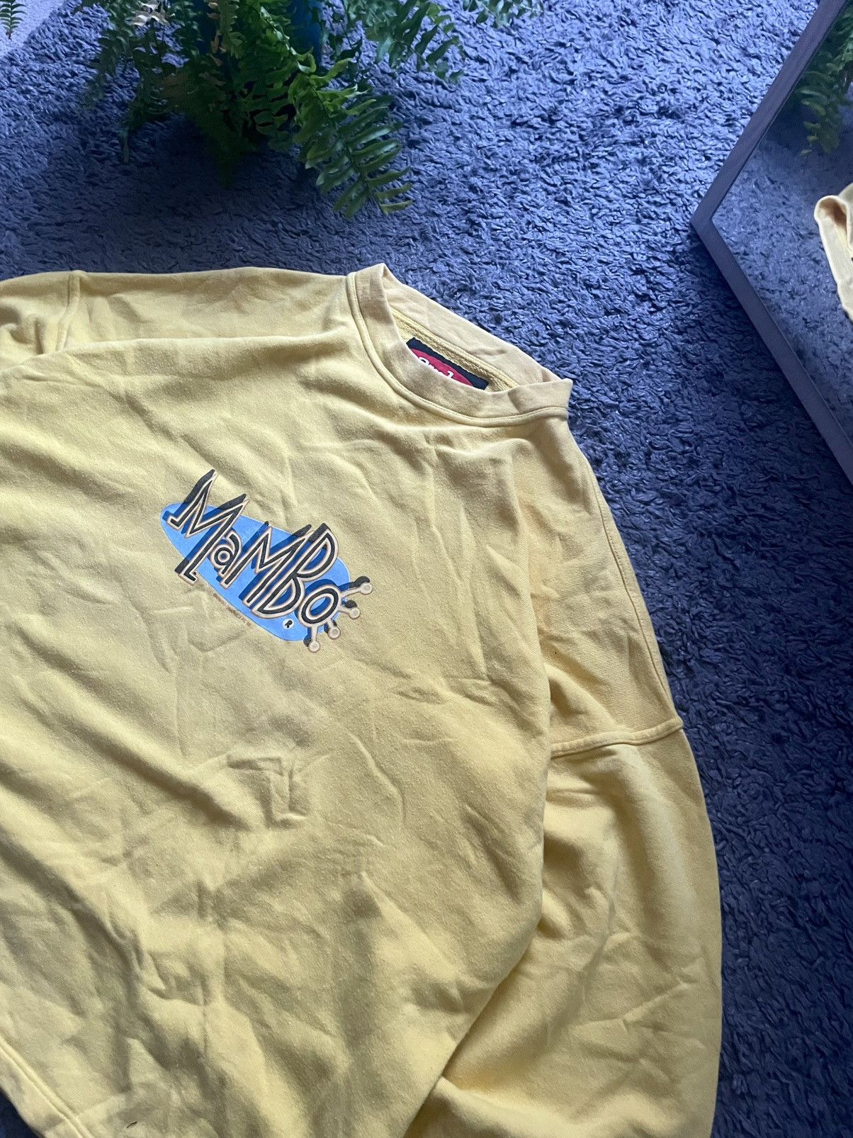 Mambo × Vintage 90s Mambo Sweatshirt 1995 Streetwear Big Logo Rare Y2k Size US L / EU 52-54 / 3 - 11 Thumbnail