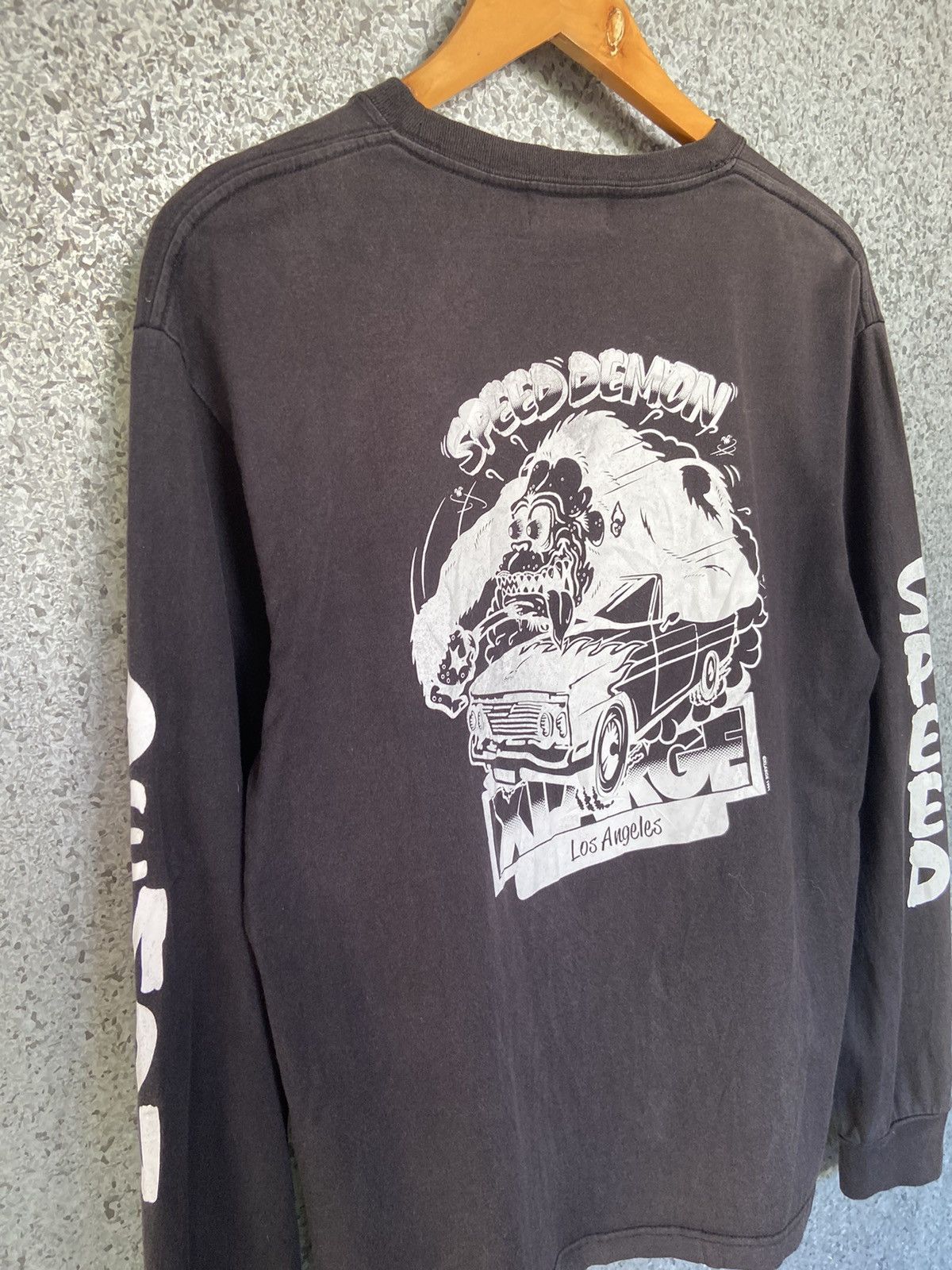 Demon 🔥 Vtg 90s Vintage X Large t shirt long sleeve speed demon Size US M / EU 48-50 / 2 - 4 Thumbnail