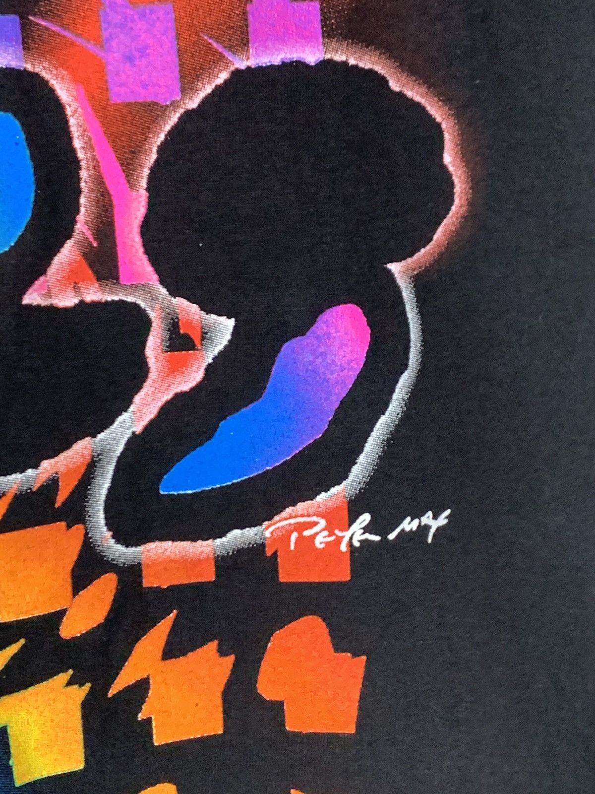 Band Tees × Vintage RARE* Vintage 1994 Yes x Peter Max Talk World Tour Art Shirt Size US XL / EU 56 / 4 - 6 Thumbnail