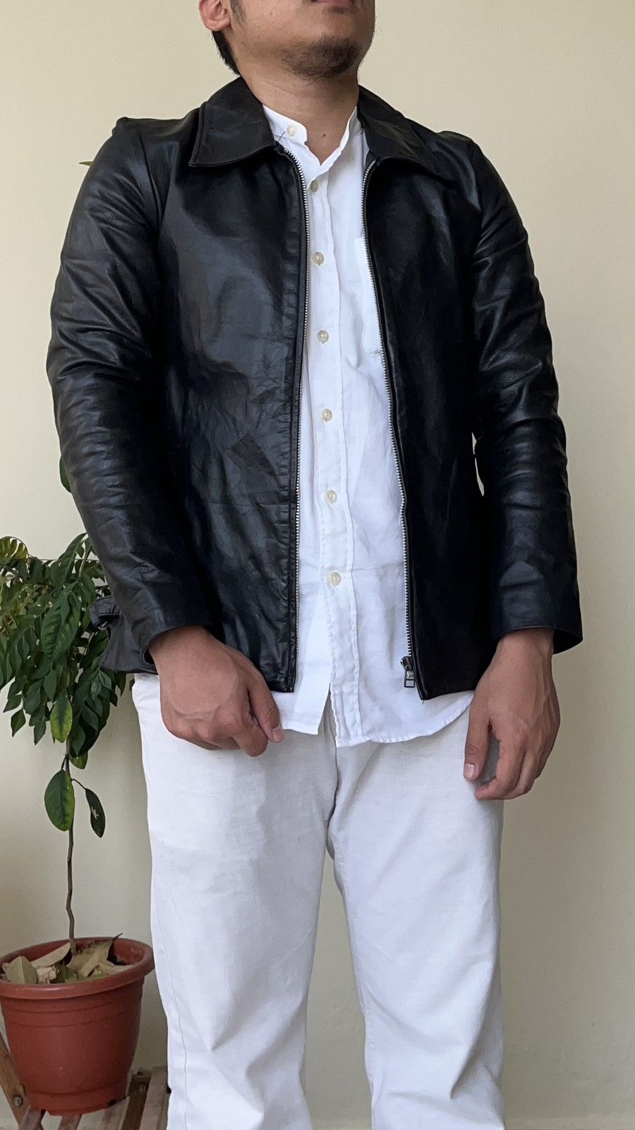 BIGI Aviator Pilot Cowhide Leather Jacket Size US XS / EU 42 / 0 - 2 Thumbnail