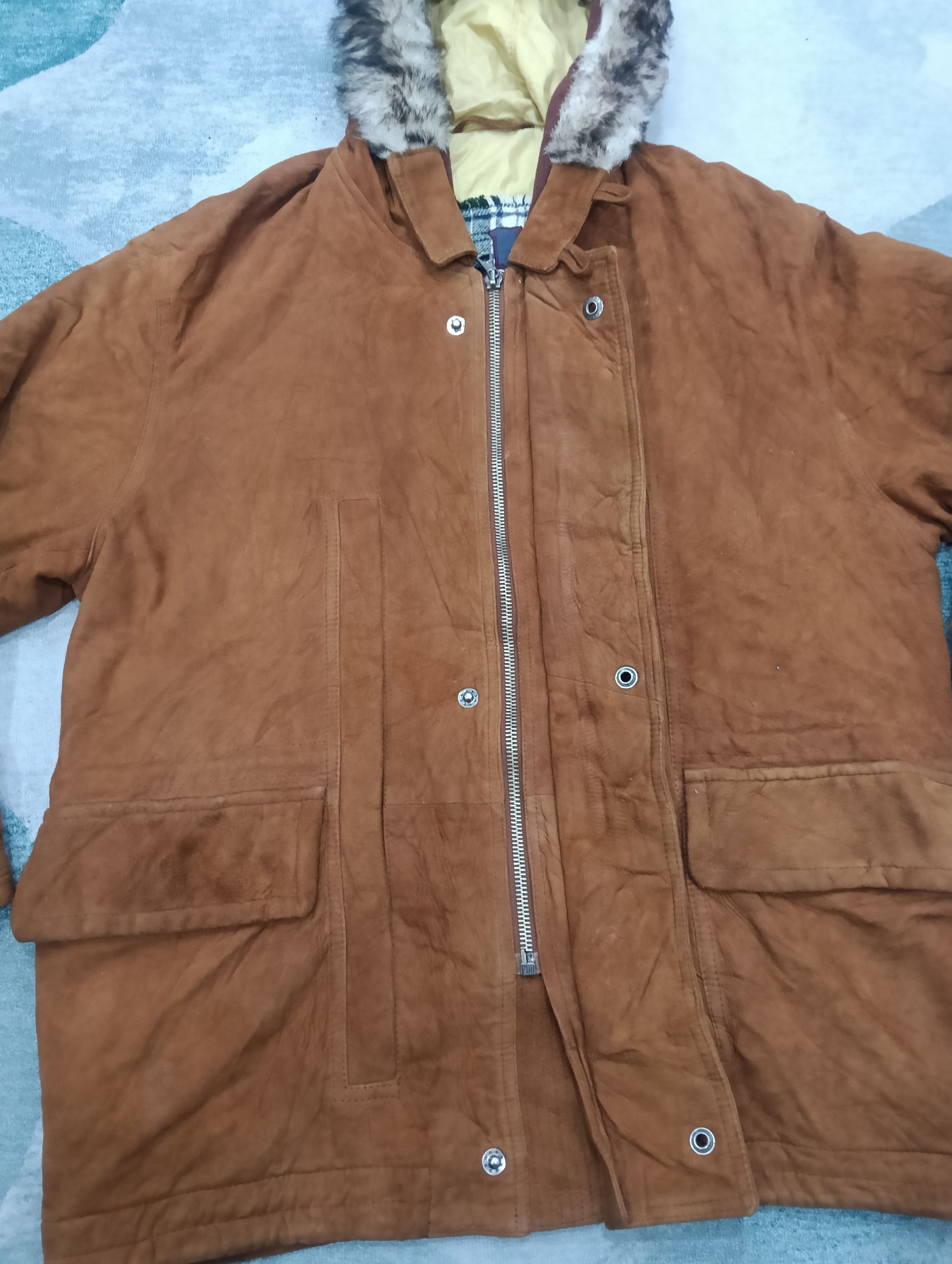 Leather Vintage Harry&Moore Jacket Size US XXL / EU 58 / 5 - 4 Thumbnail