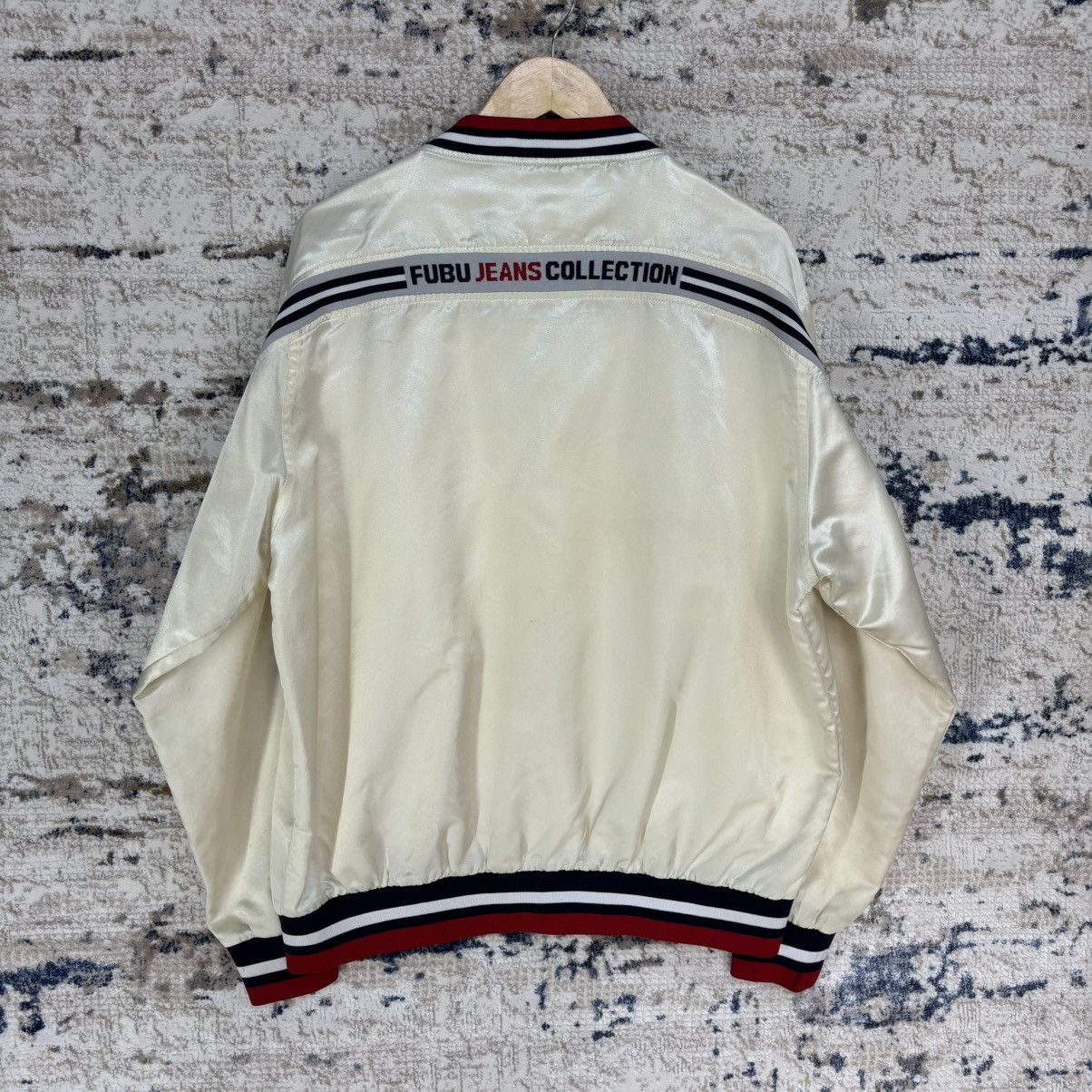 Fubu × Vintage Vintage FUBU Jeans Light Bomber Jacket Size US XL / EU 56 / 4 - 9 Thumbnail