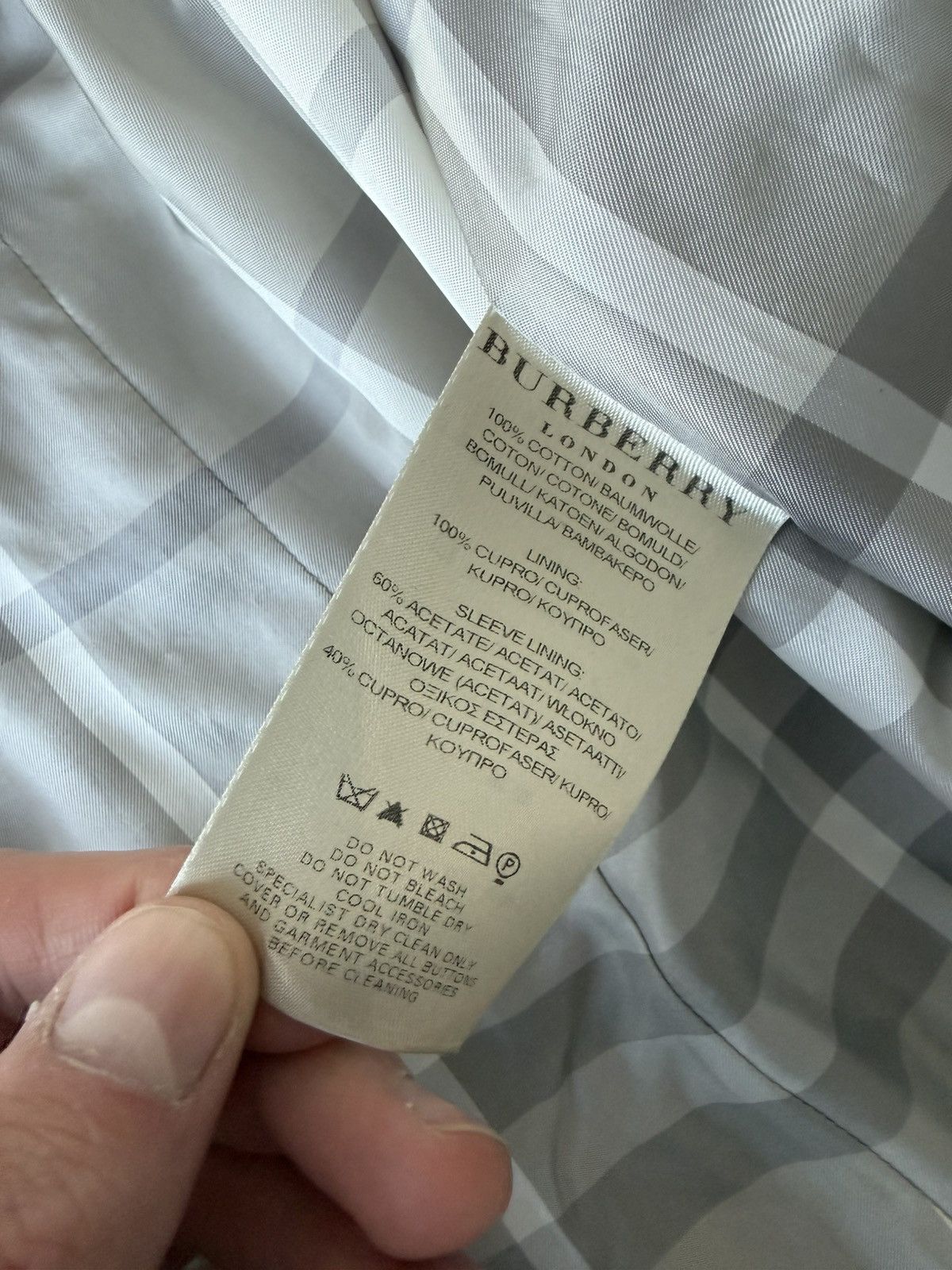 Burberry BURBERRY Trench Coat Jacket Nova Check Size M / US 6-8 / IT 42-44 - 8 Thumbnail