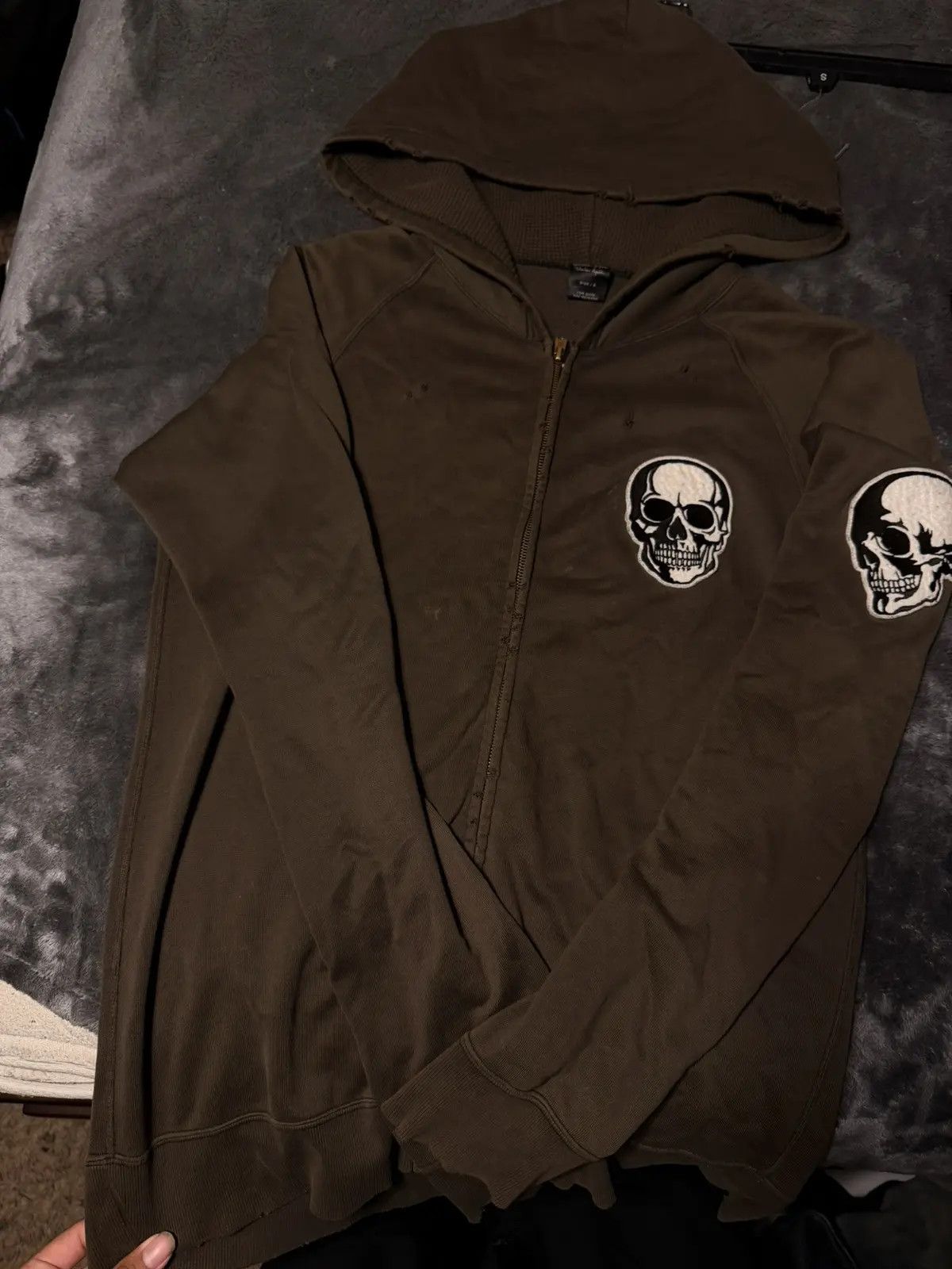 Number (N)ine number nine double skull zip Size US M / EU 48-50 / 2 - 3 Thumbnail