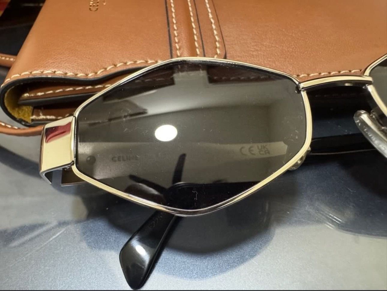 Celine Celine Triomphe Sunglasses Size ONE SIZE - 5 Thumbnail
