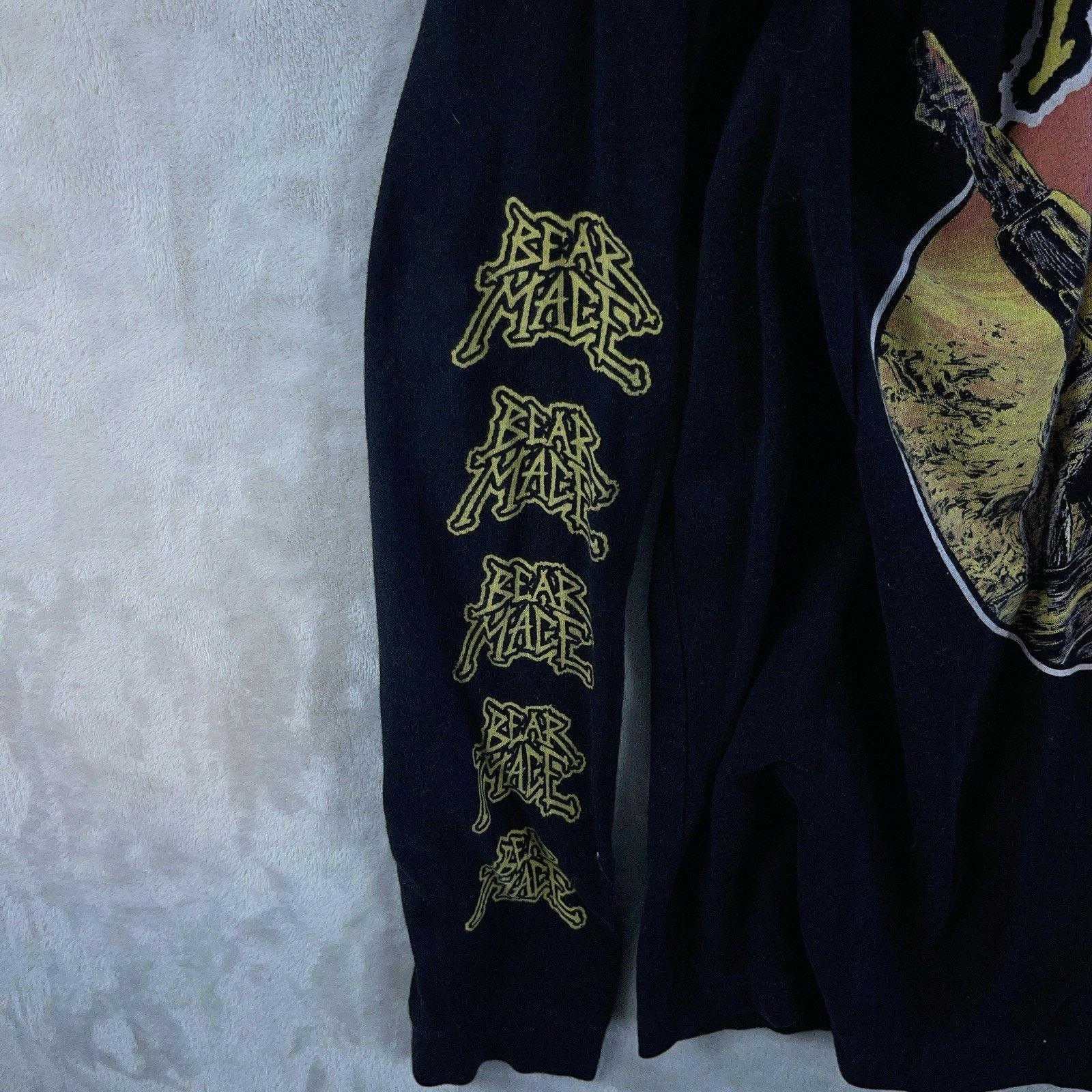 Other Bear Mace Death Metal Band Long Sleeve T Shirt Size US L / EU 52-54 / 3 - 4 Thumbnail