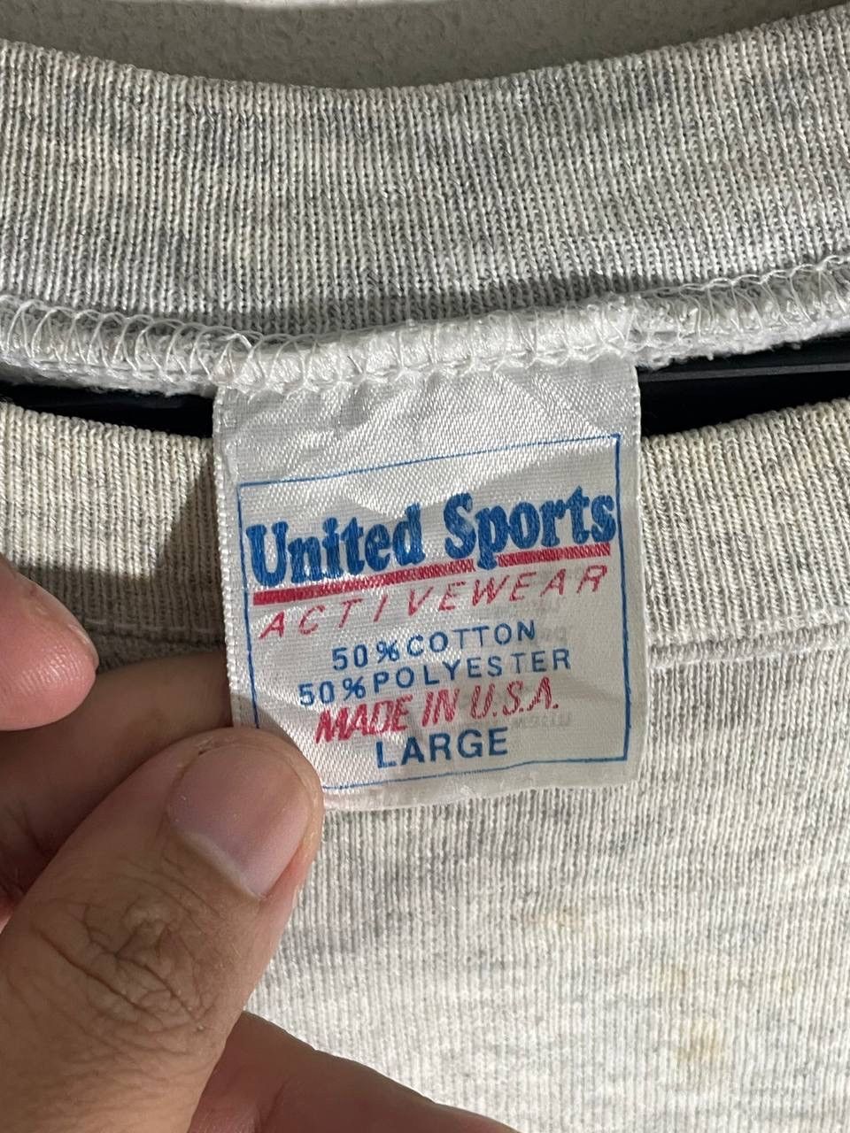 Other Vintage 90s 1995 Asaka chiku fukushikai sweatshirtpullover L Size US L / EU 52-54 / 3 - 6 Thumbnail