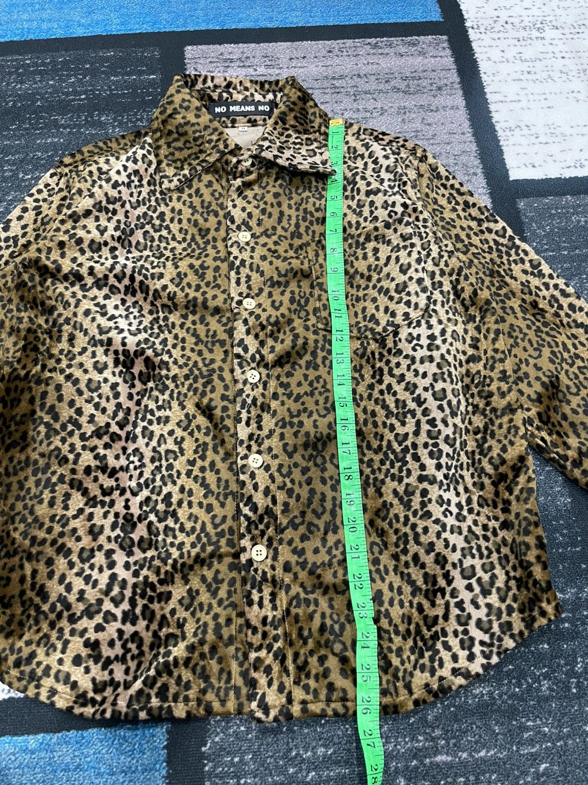 Japanese Brand Vintage No Means No Leopard Design Shirt Size US M / EU 48-50 / 2 - 15 Thumbnail