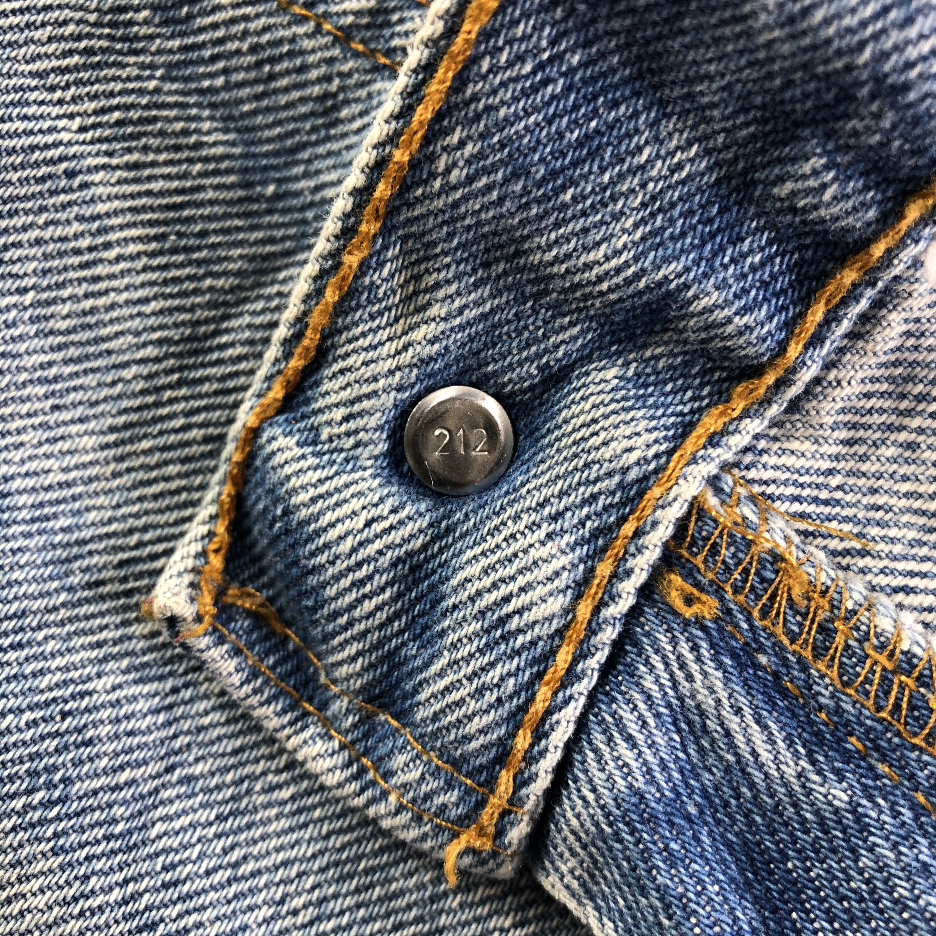 Levi's Vintage 80s Blue Wash Levis Jeans-J4318 Size US 33 - 8 Thumbnail