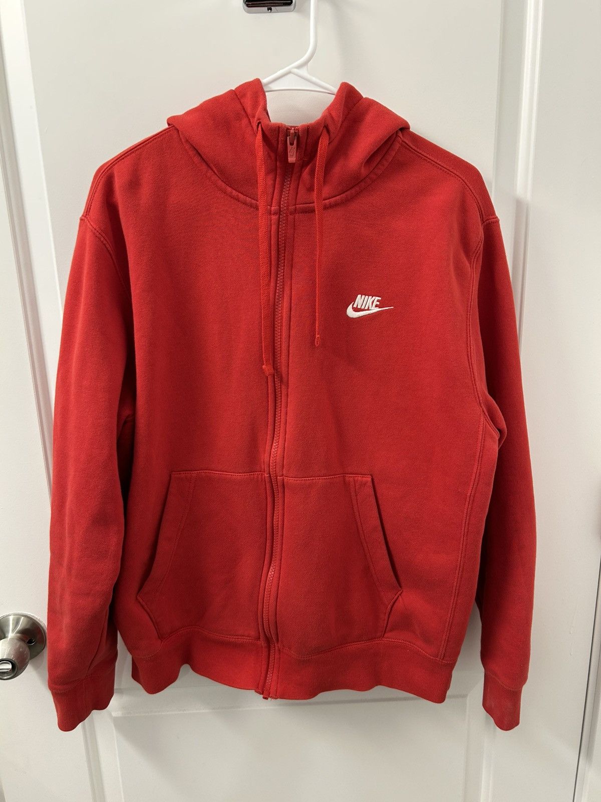 Nike Red Nike Hoodie Size US M / EU 48-50 / 2 - 1 Thumbnail