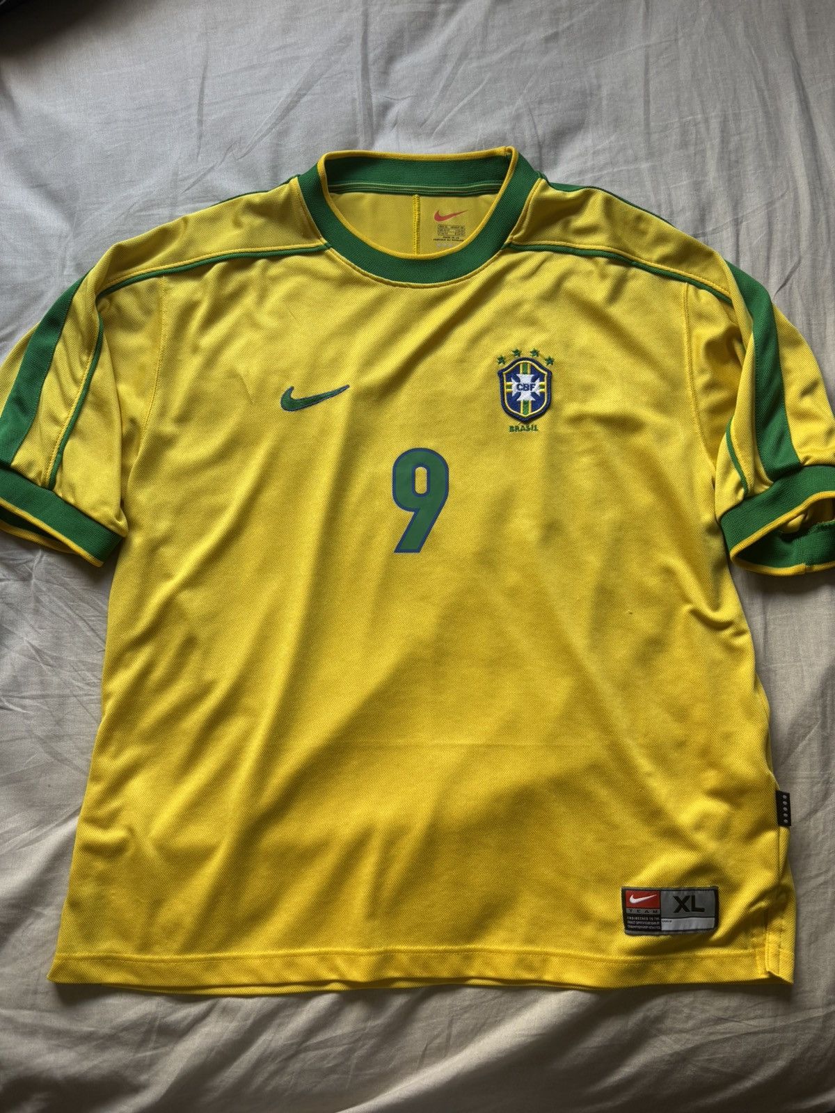 Nike Brazil Ronaldo 1998 2000 Home jersey Grailed