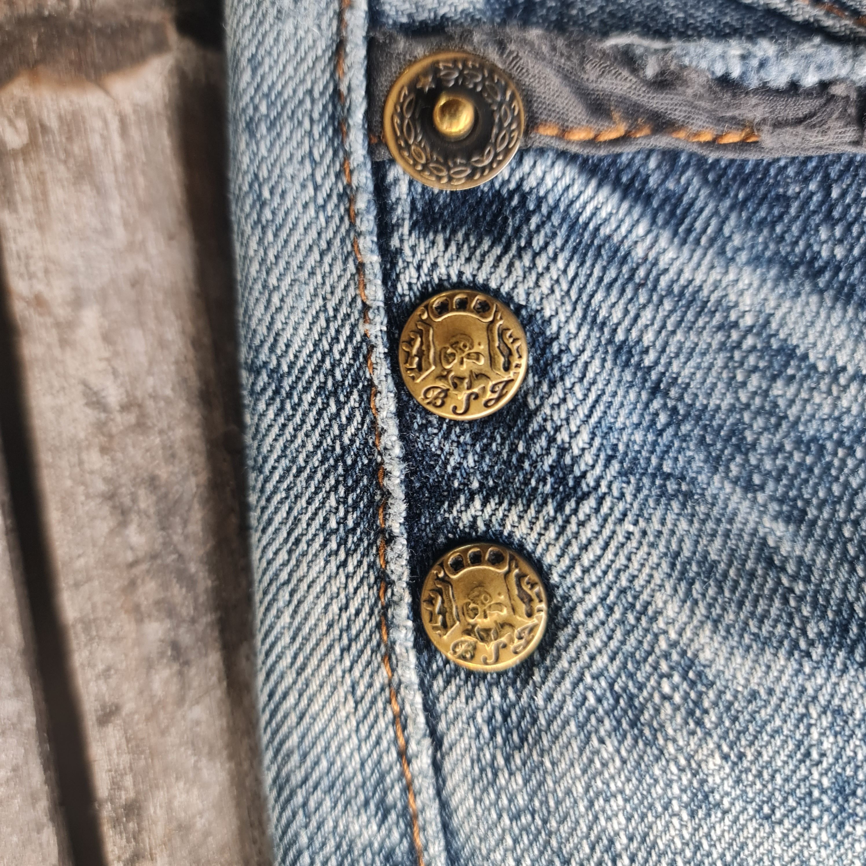 Japanese Brand Vintage Oririn embroidery logo jeans j0001 Size US 34 / EU 50 - 7 Thumbnail