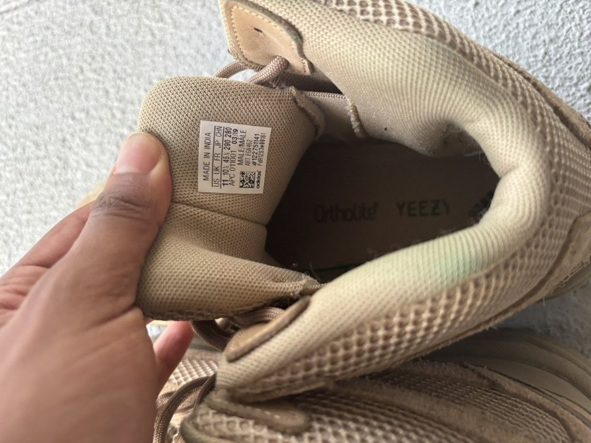 Adidas × Kanye West Adidas Yeezy Desert Boots ‘Rock’ Size US 11 / EU 44 - 9 Thumbnail