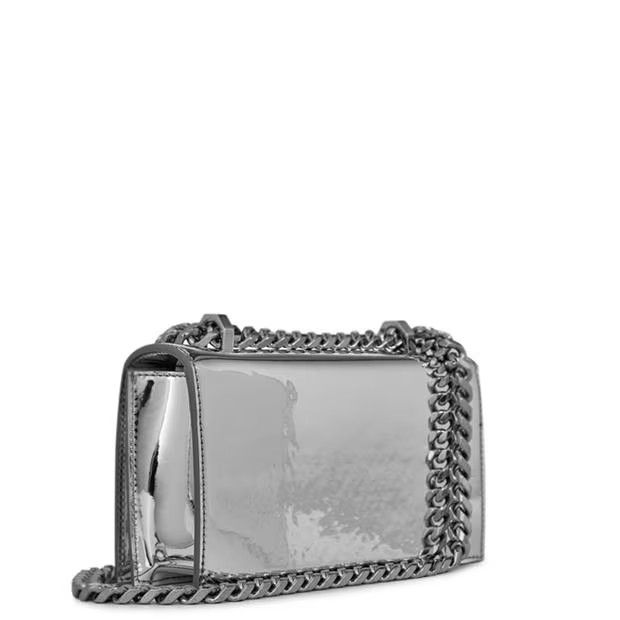 Alexander McQueen o1g2r1mq0824 Size: OS / Jewelled Satchel Mini Bag in Silver Size ONE SIZE - 2 Thumbnail