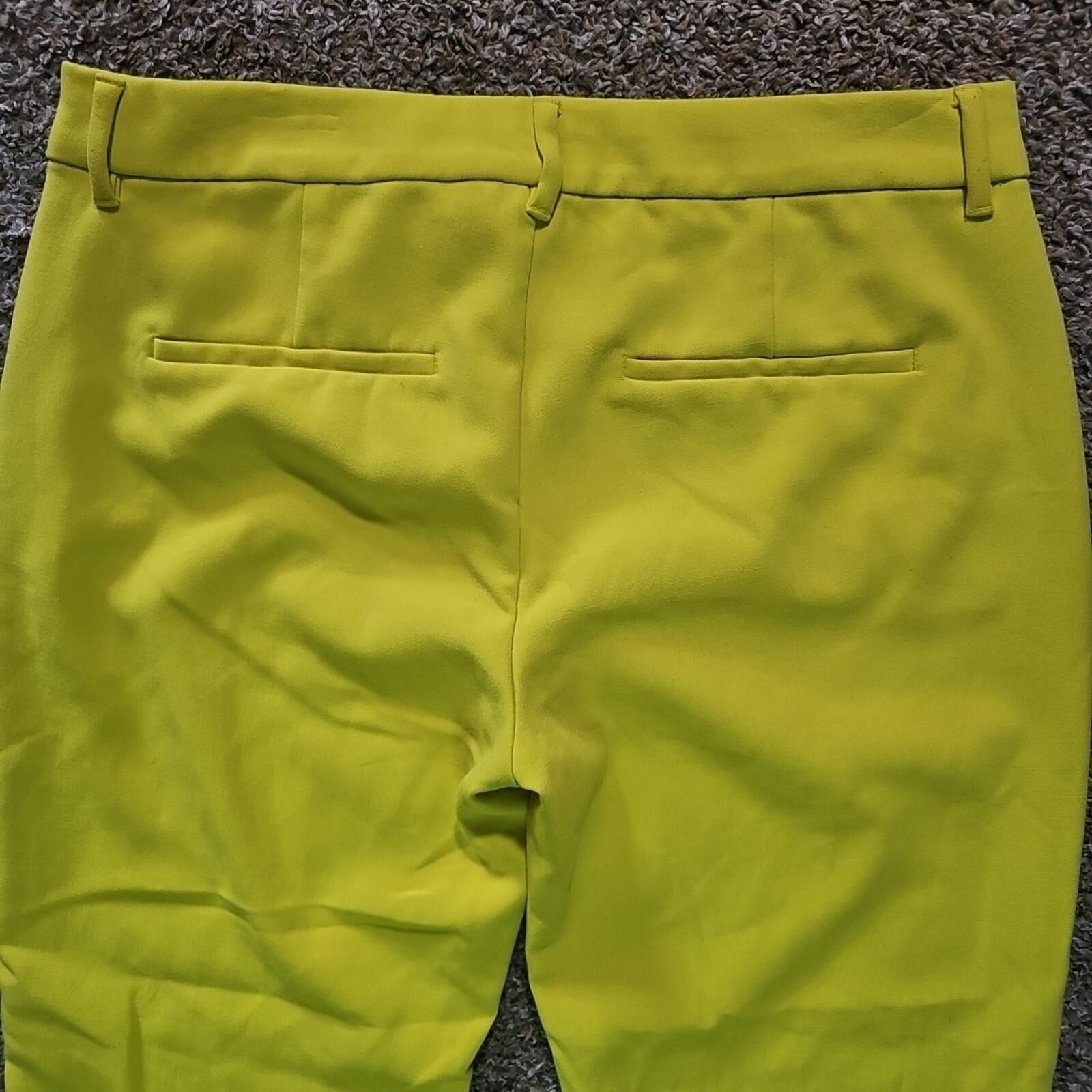 Old Navy Old Navy Harper Mid Rise 10R Yellow Pants Size 32" / US 10 / IT 46 - 5 Thumbnail
