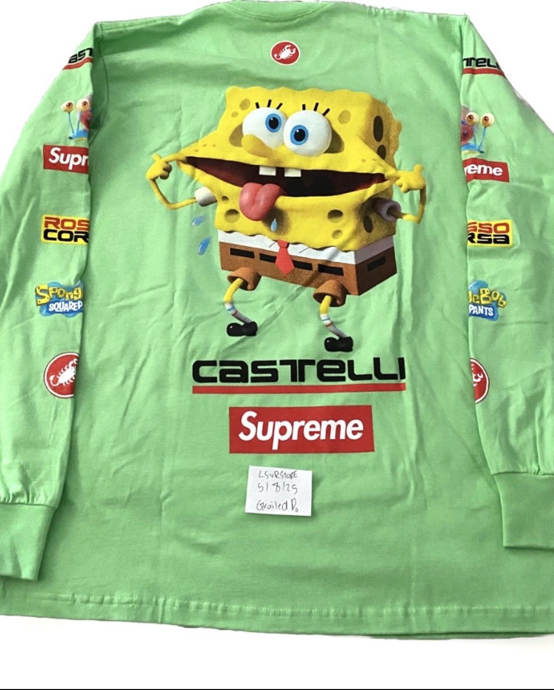 Supreme Supreme/SpongeBob SquarePants/Castelli® Racing L/S