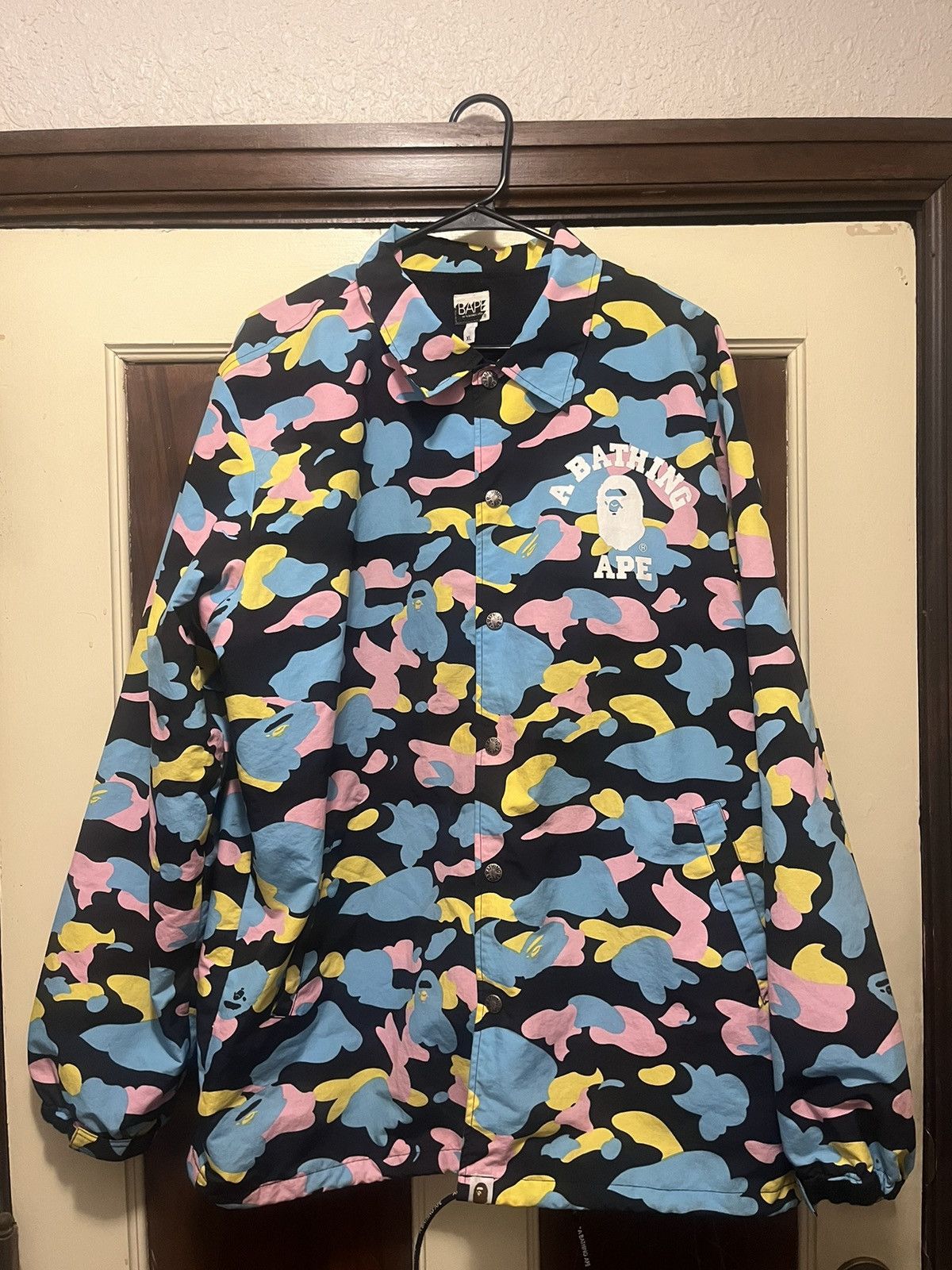 Bape candy camo jacket best sale