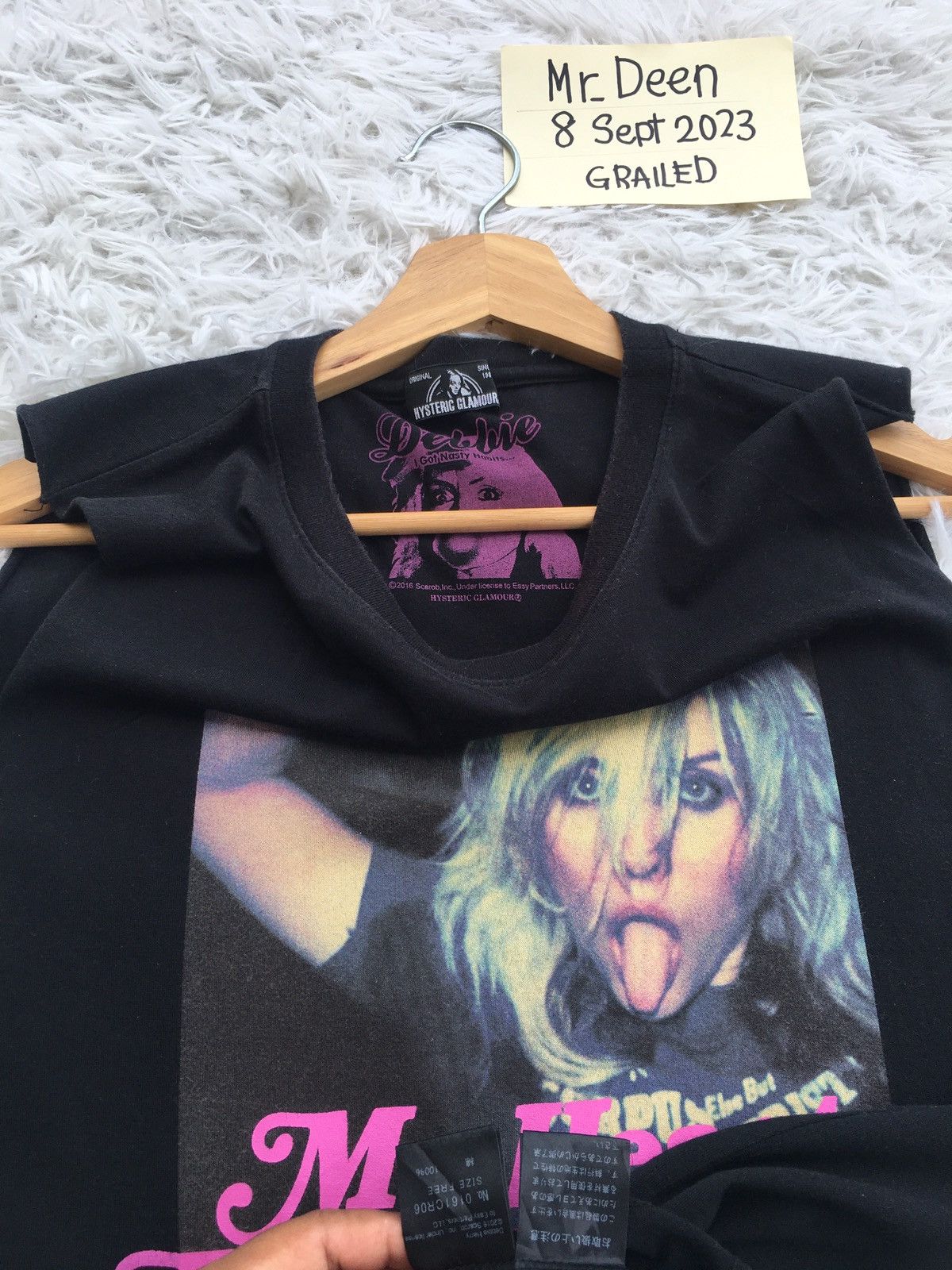 Hysteric Glamour Rare Vintage Hysteric Glamour Deborah Harry Sleeveless Top Size US M / EU 48-50 / 2 - 11 Thumbnail