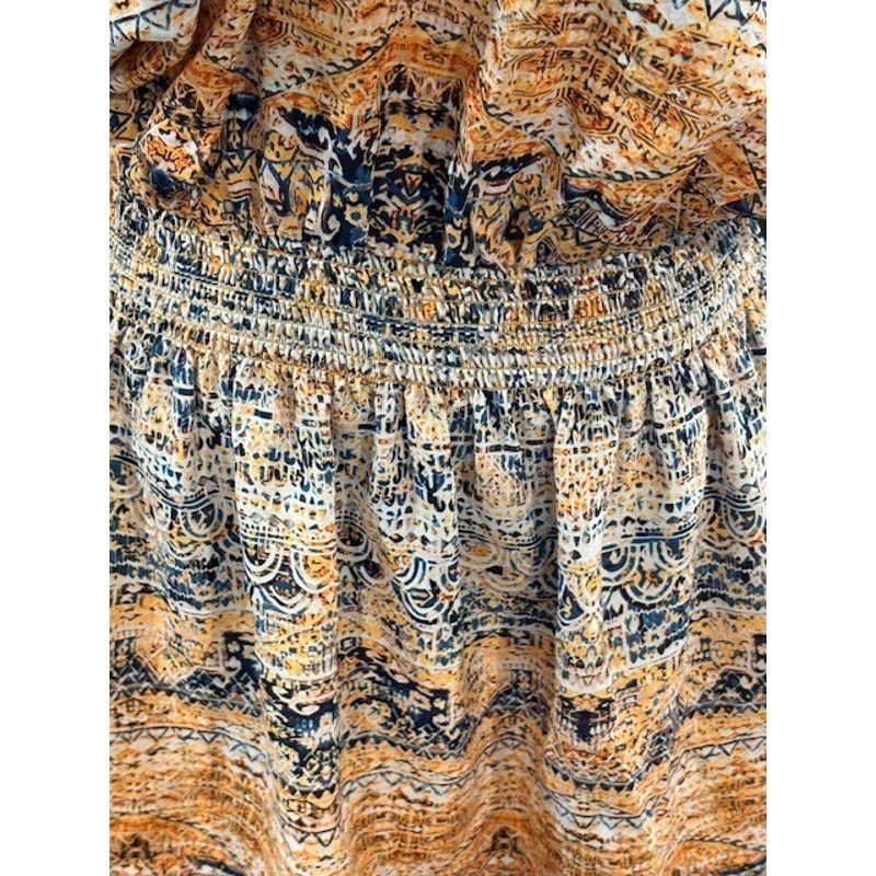Ramy Brook 🌞 Ramy Brook Paris Printed Dress – Size Large 🌞 Size L / US 10 / IT 46 - 8 Thumbnail